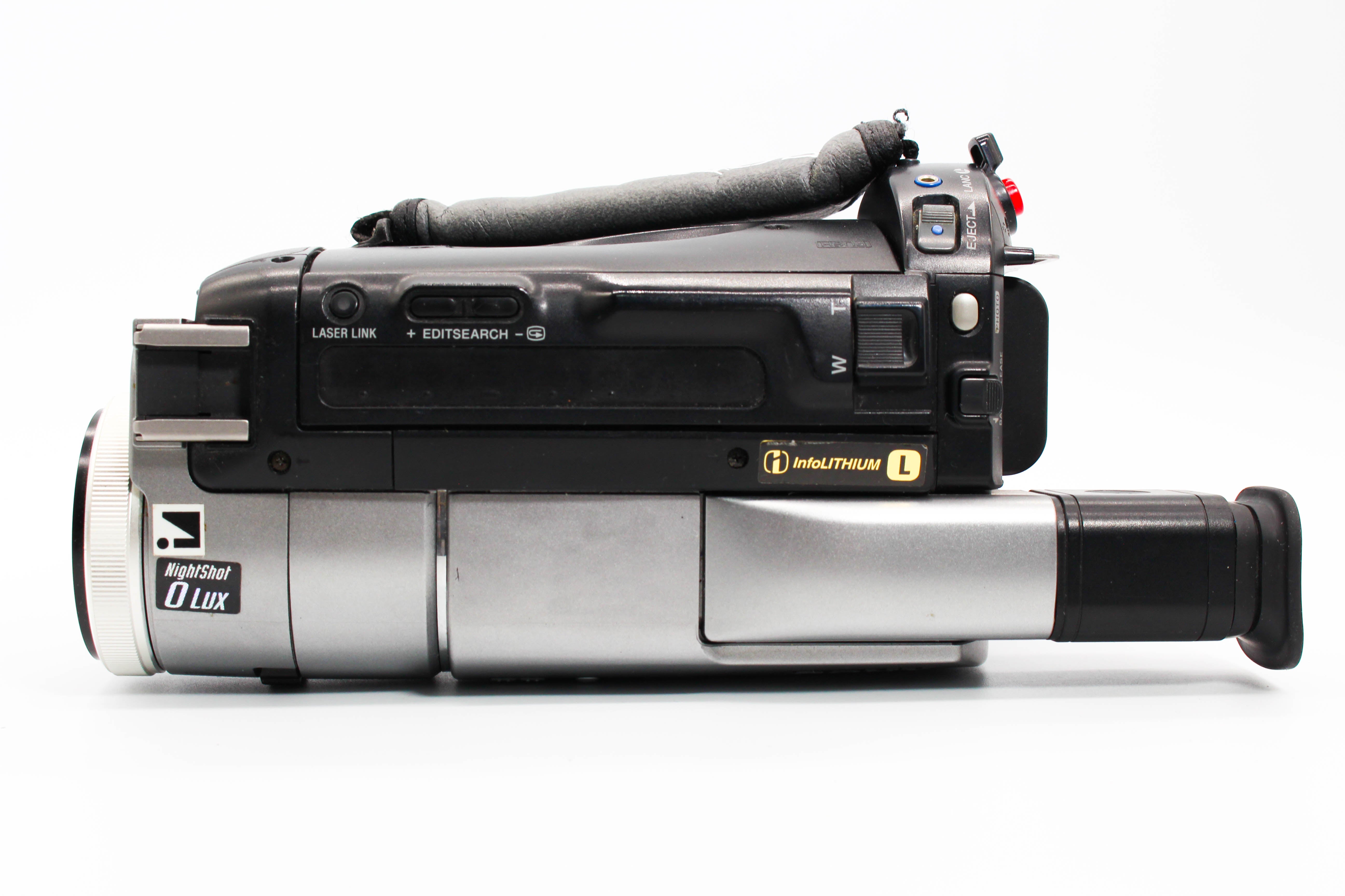 Sony DCR-TRV110E Digital8 Hi8 Video8 Handycam Camcorder Camera - Tested Bundle Excellent
