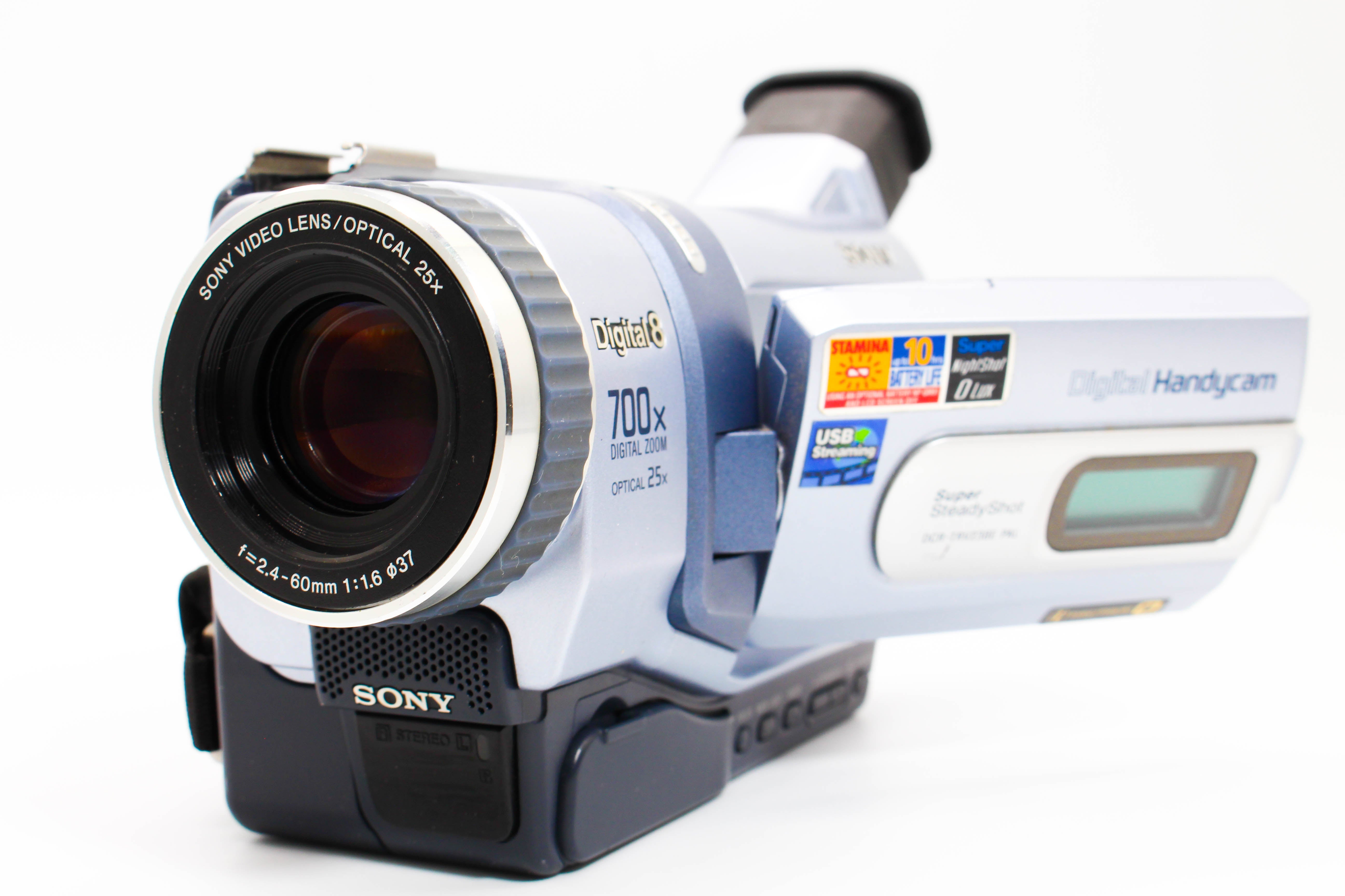Sony DCR-TRV238E Digital8 Hi8 Video8 Handycam Camcorder Camera - Tested Bundle Excellent