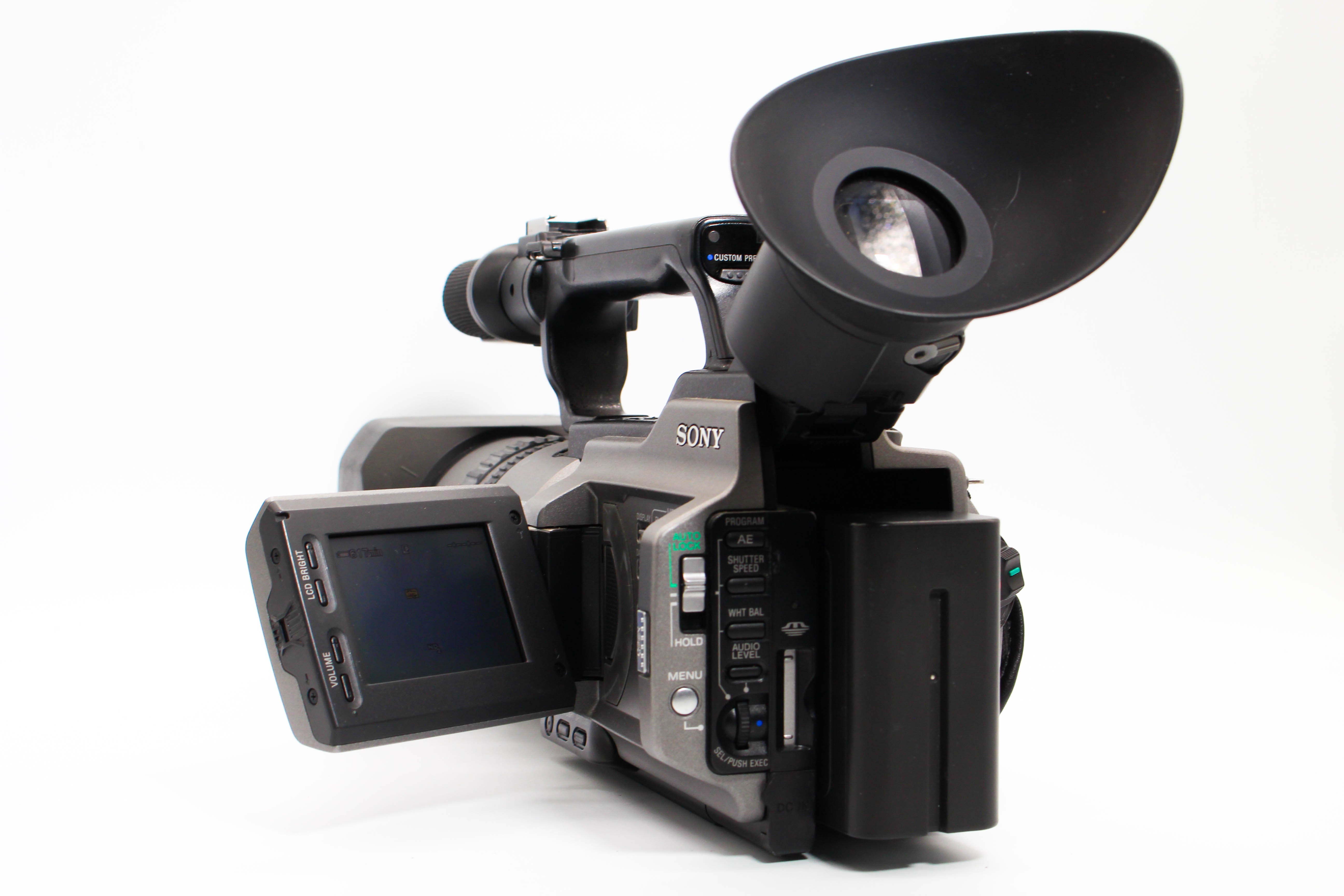 Sony DCR-VX2100E MiniDV Video Handycam Camcorder Camera - Tested Bundle Excellent