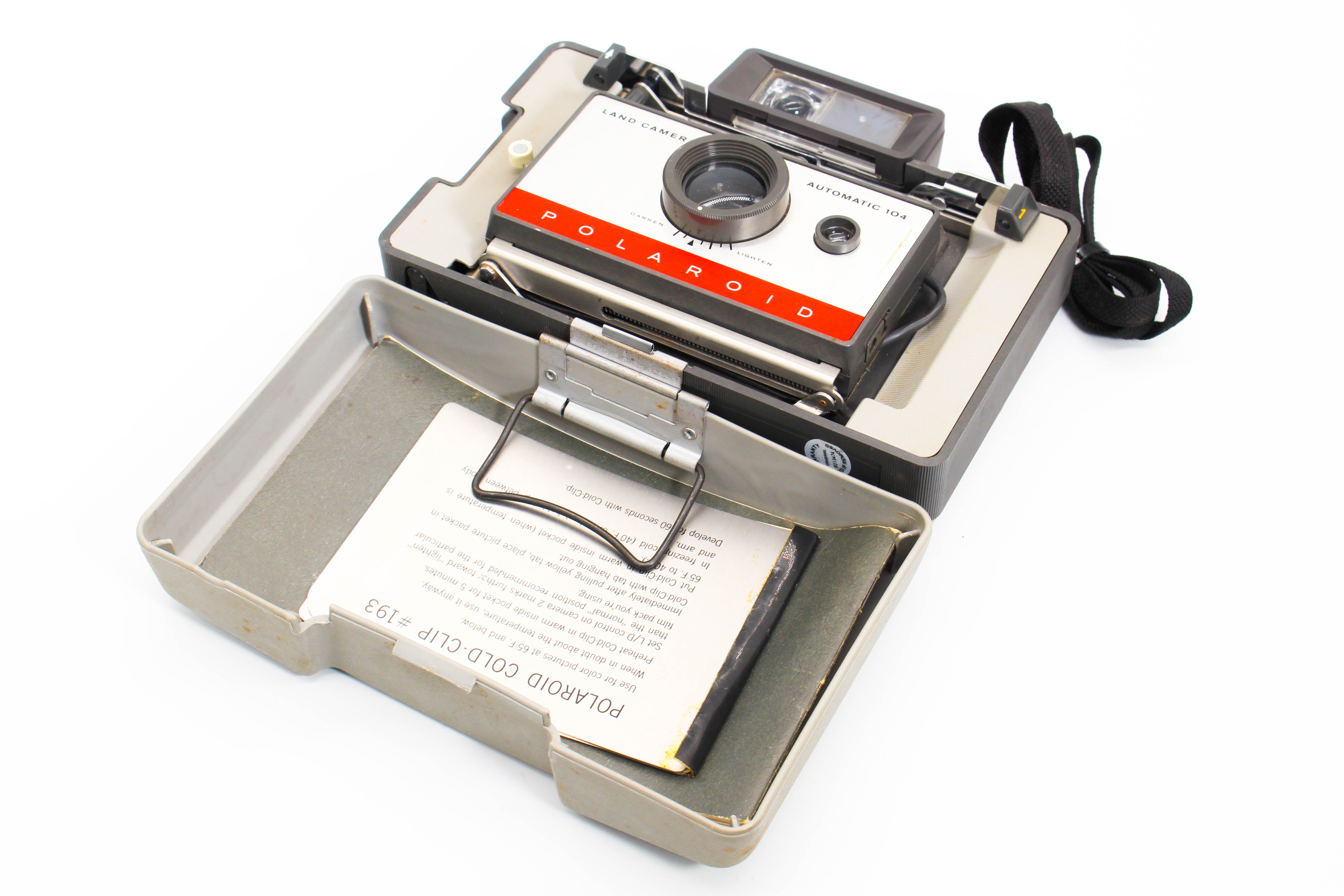 Polaroid 104 Vintage Retro Land Photo Camera - Untested Good