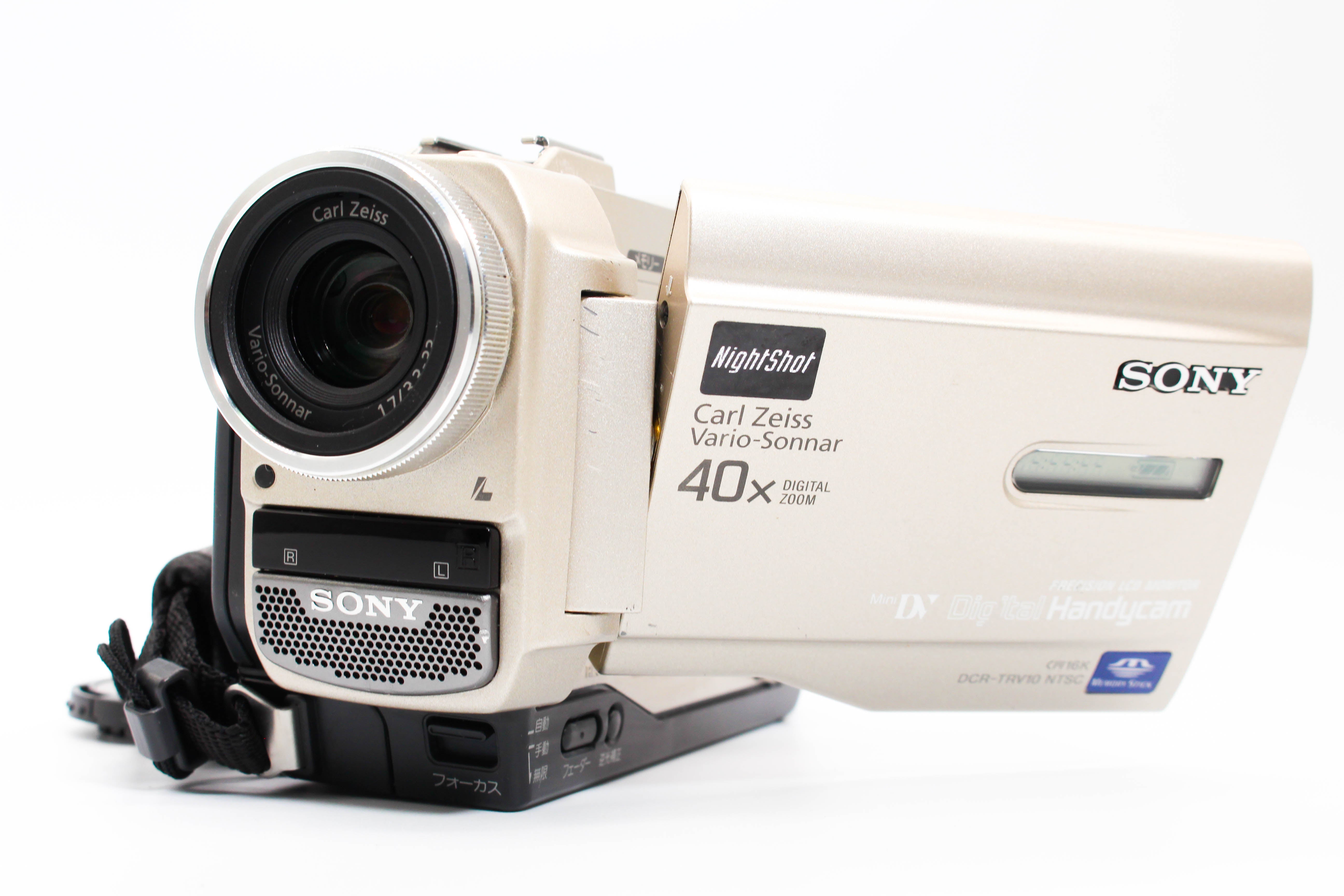 Sony DCR-TRV10 NTSC Japanese MiniDV Video Handycam Camcorder Camera - Tested Bundle Excellent