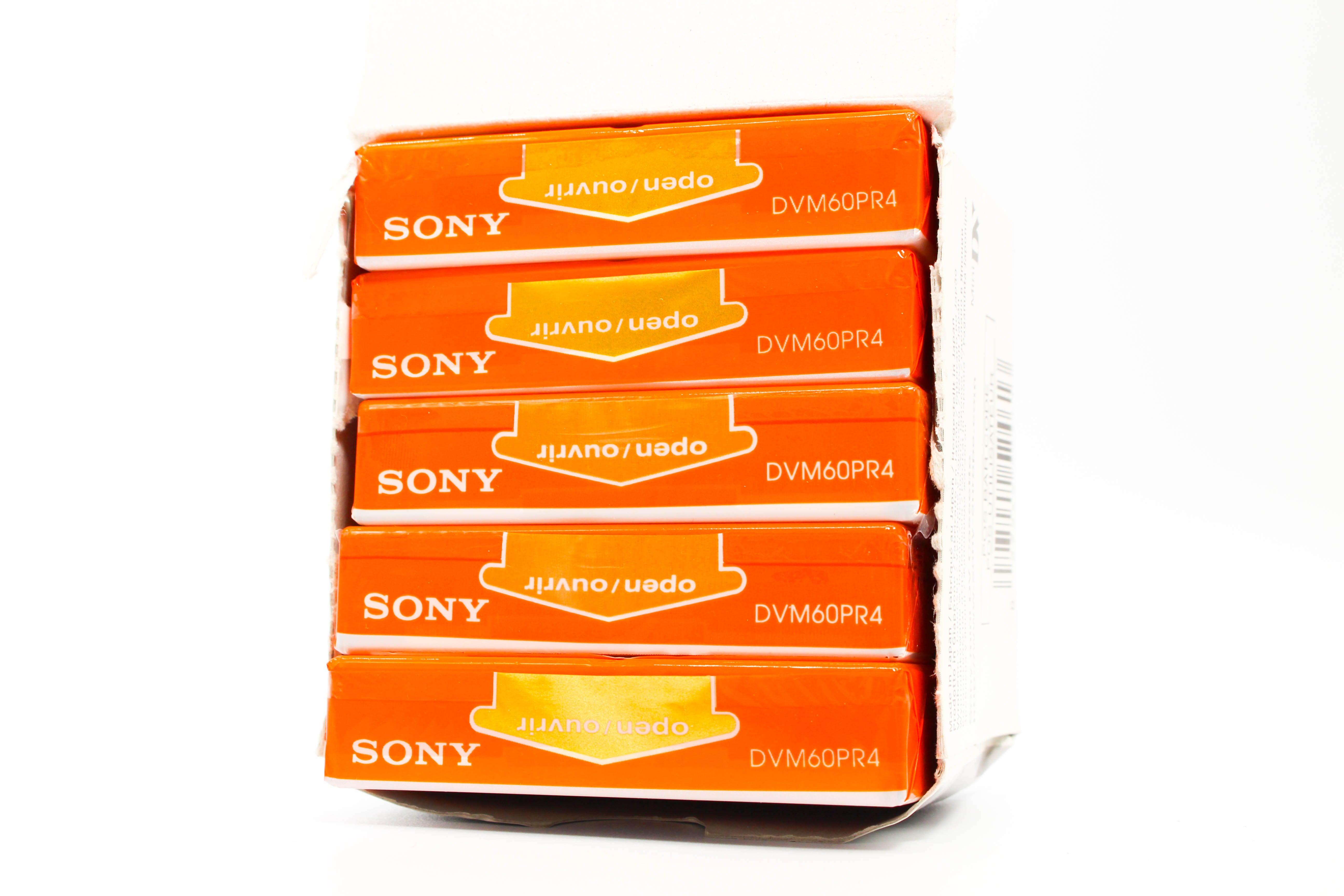 Sony 5DVM60PR MiniDV Premium Digital Video Cassette Tape 5 Pack - Brand New