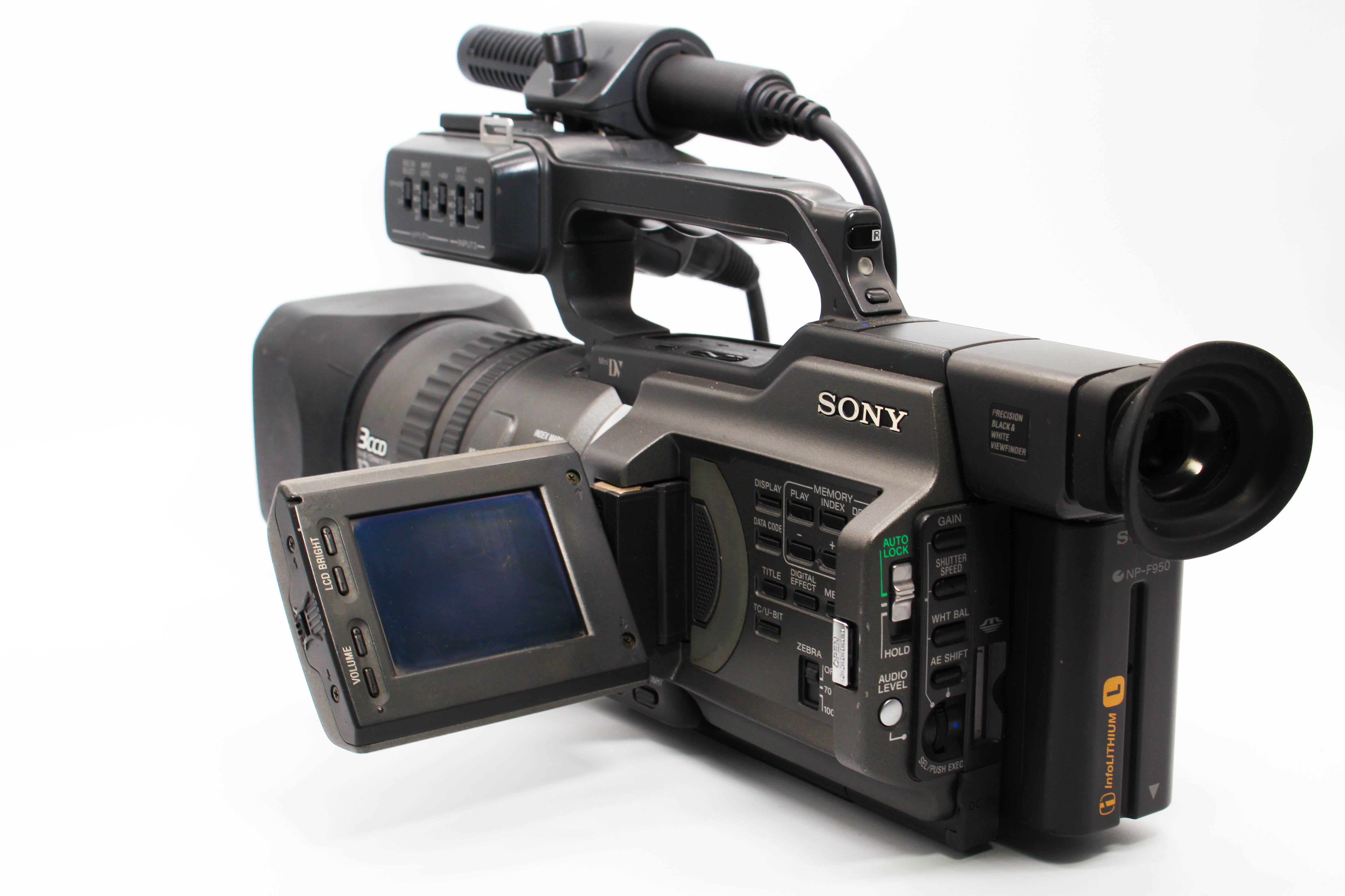 Sony DSR-PD150P MiniDV Video Handycam Camcorder Camera (Read) - Tested Bundle Good