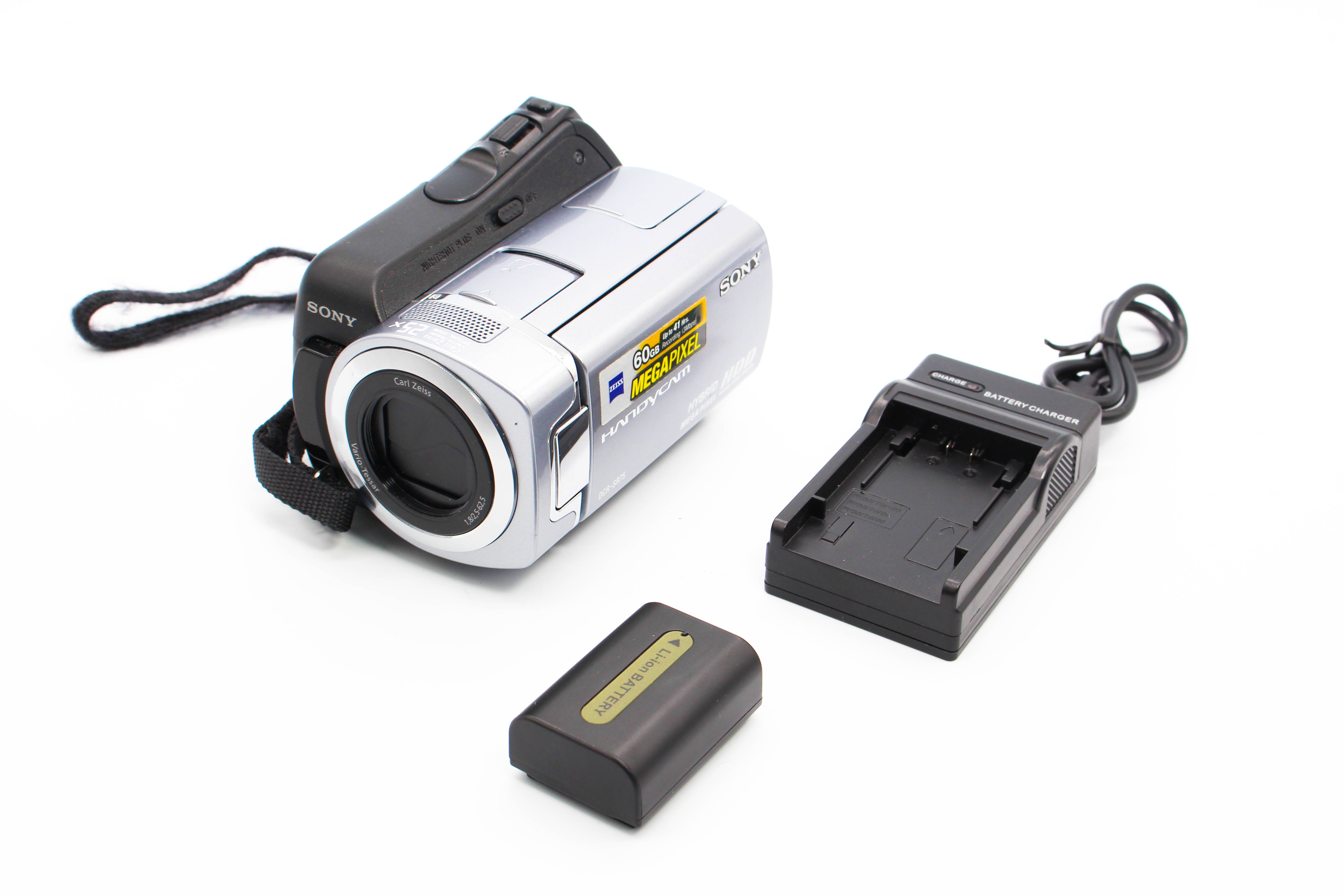 Sony DCR-SR75E HDD HD Digital Video Handycam Camcorder Camera - Tested Bundle Excellent