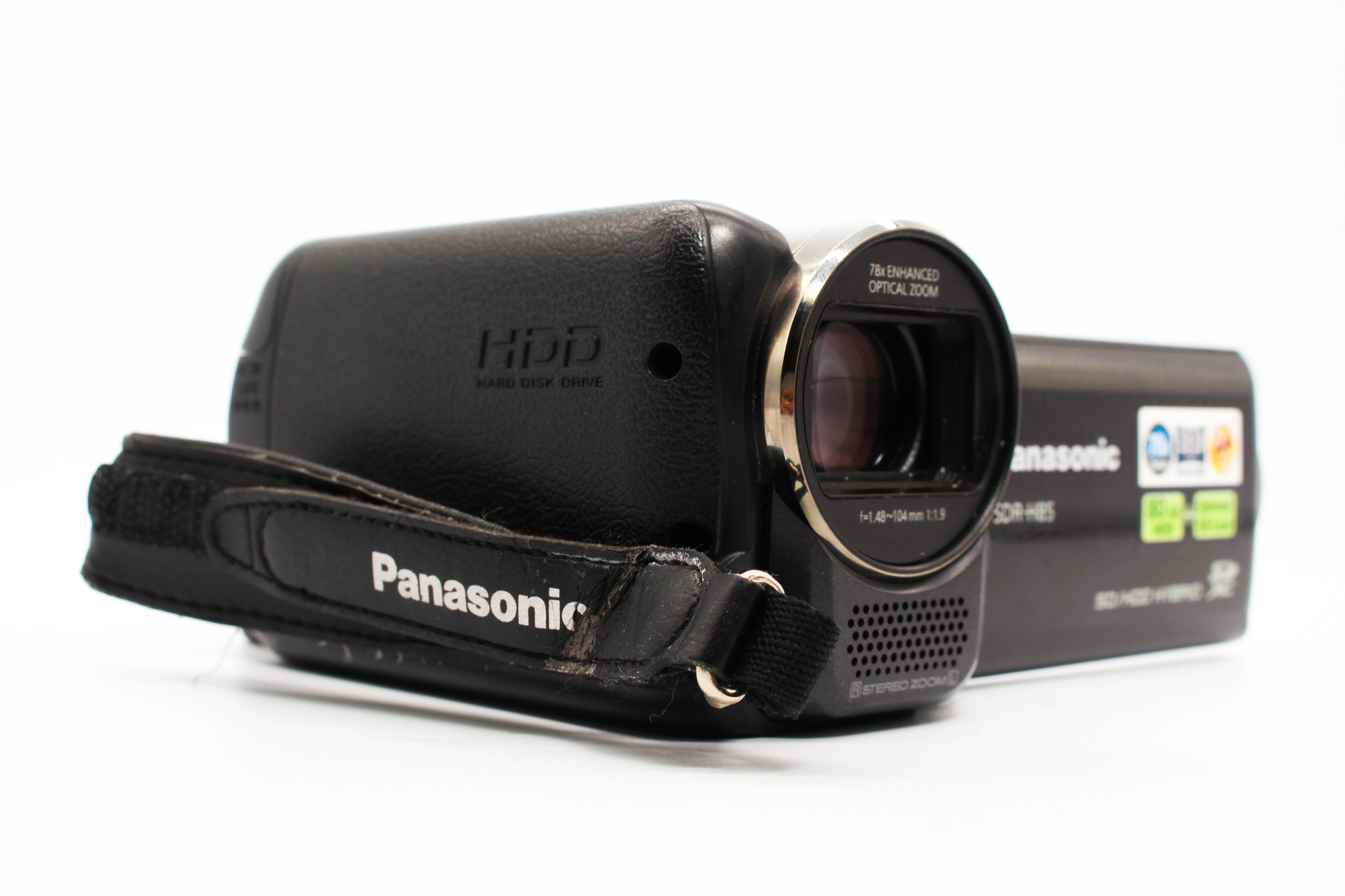Panasonic SDR-H85 HD SD Card Video Handycam Camcorder Camera - Tested Bundle Excellent