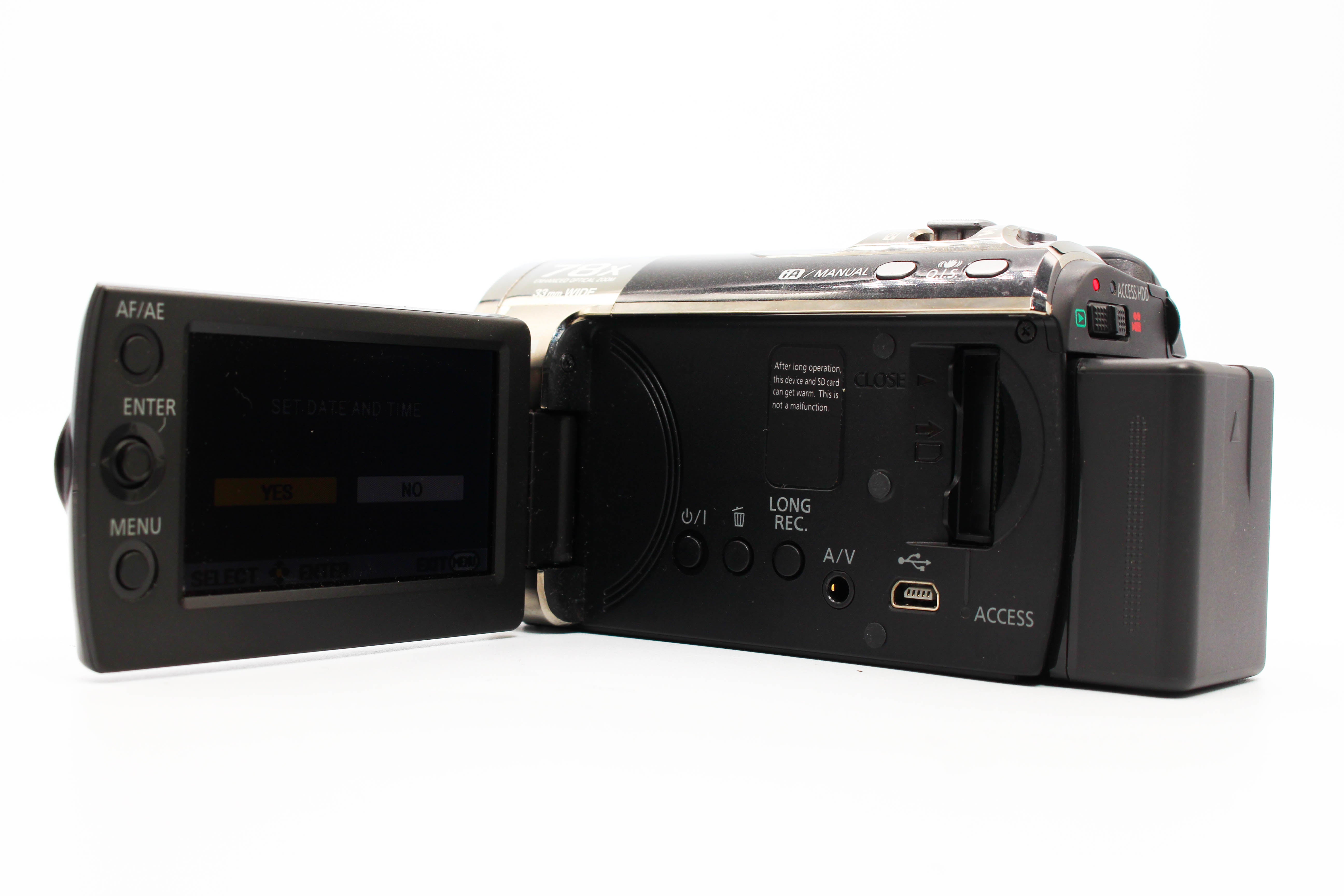 Panasonic SDR-H85 HD SD Card Video Handycam Camcorder Camera - Tested Bundle Excellent