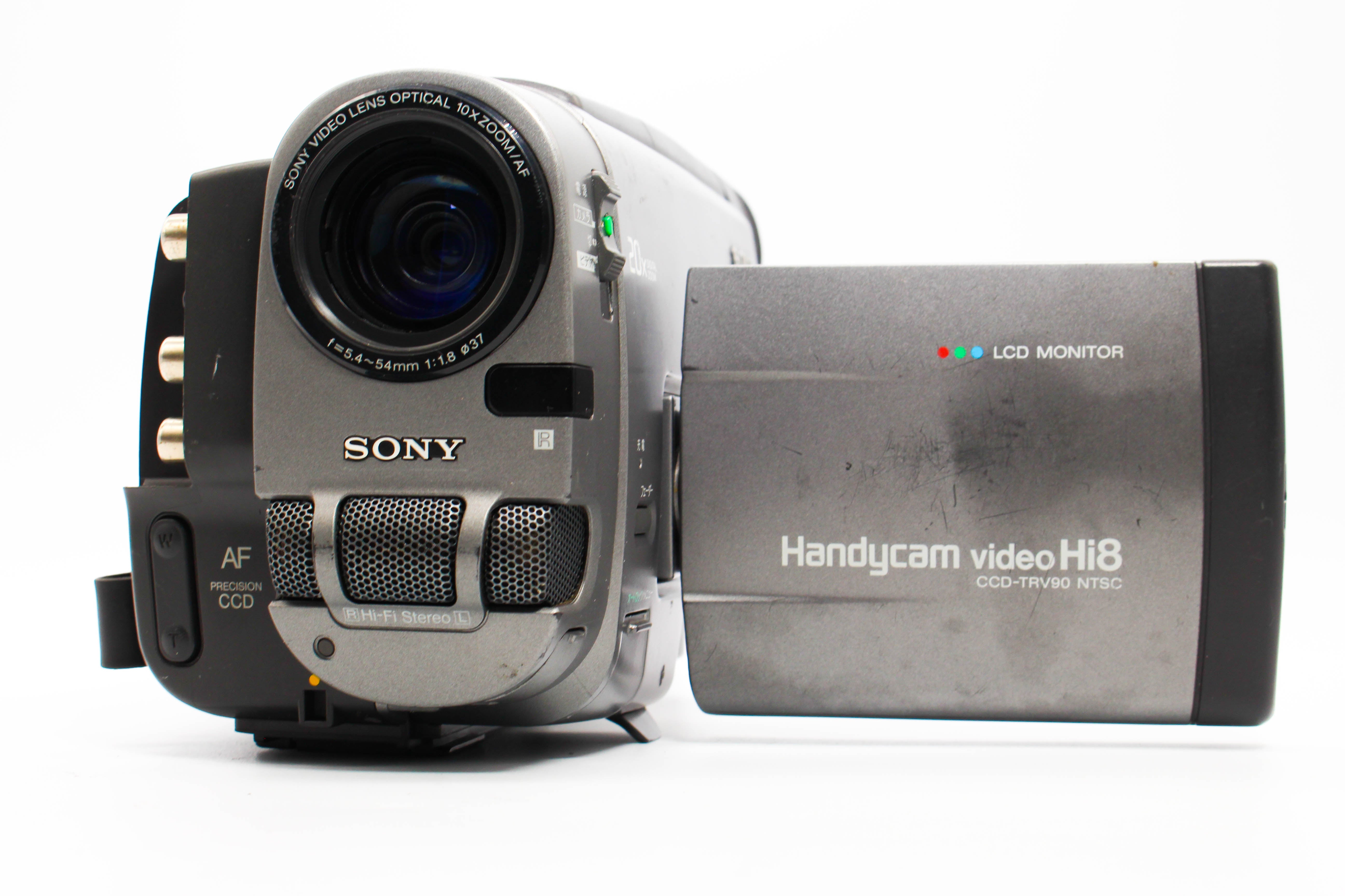 Sony CCD-TRV90 NTSC Japanese Hi8 Video8 Handycam Camcorder Camera - Tested Bundle