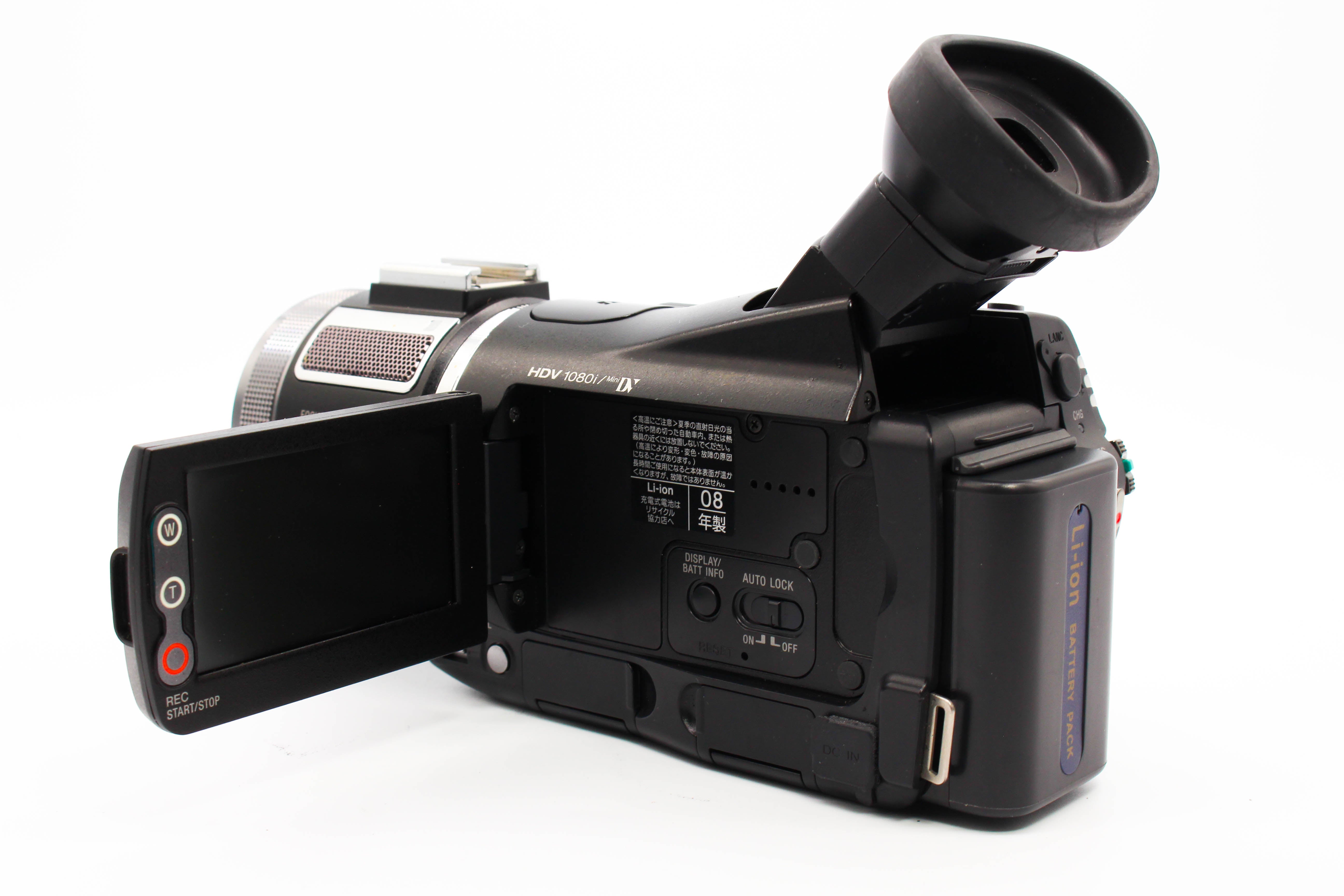 Sony HVR-A1J NTSC MiniDV Video Handycam Camcorder Camera - Tested Bundle Excellent