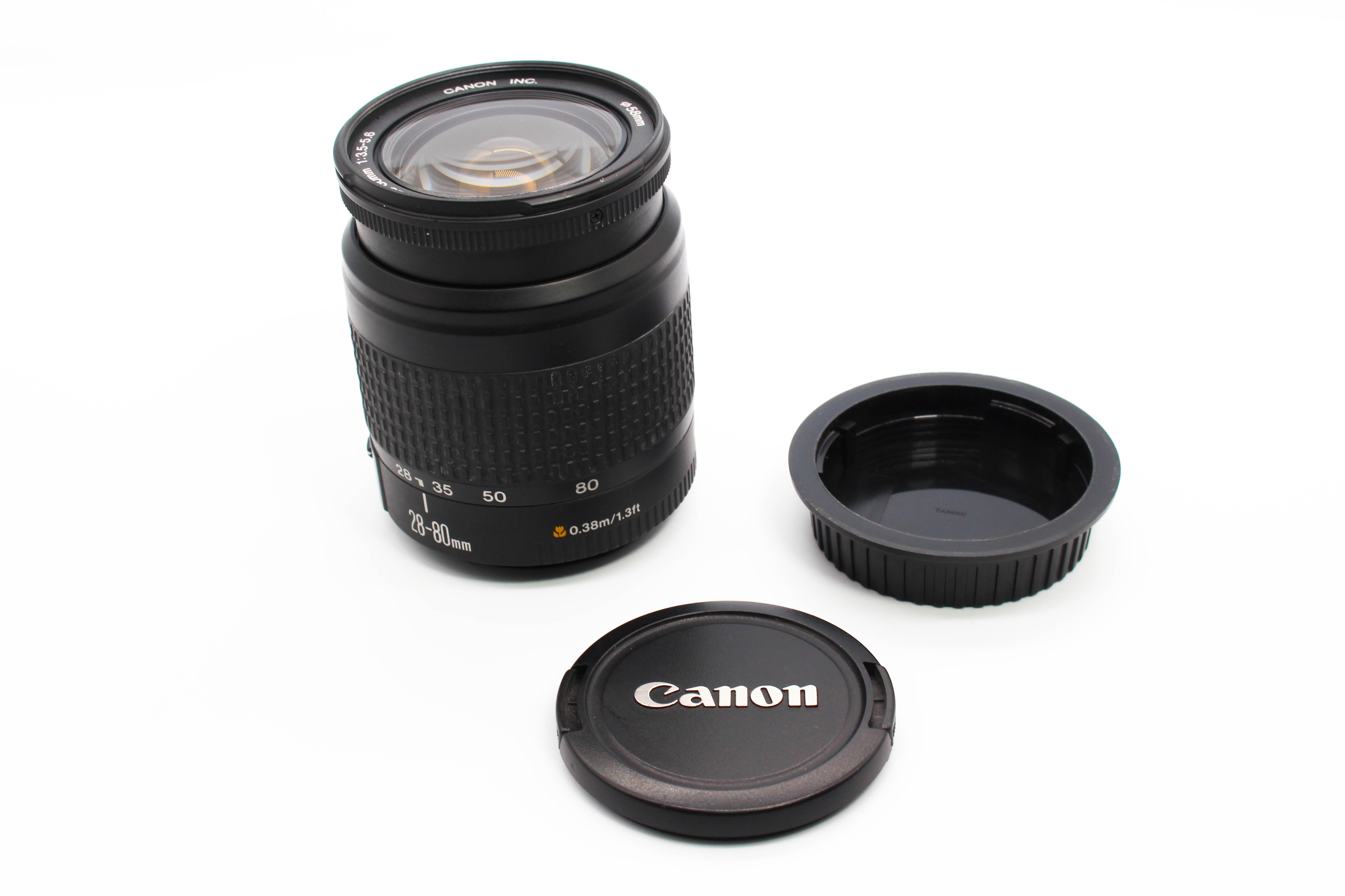 Canon 28-80mm f/3.5-5.6 AF Auto Focus Zoom Lens EF Mount - Tested Excellent