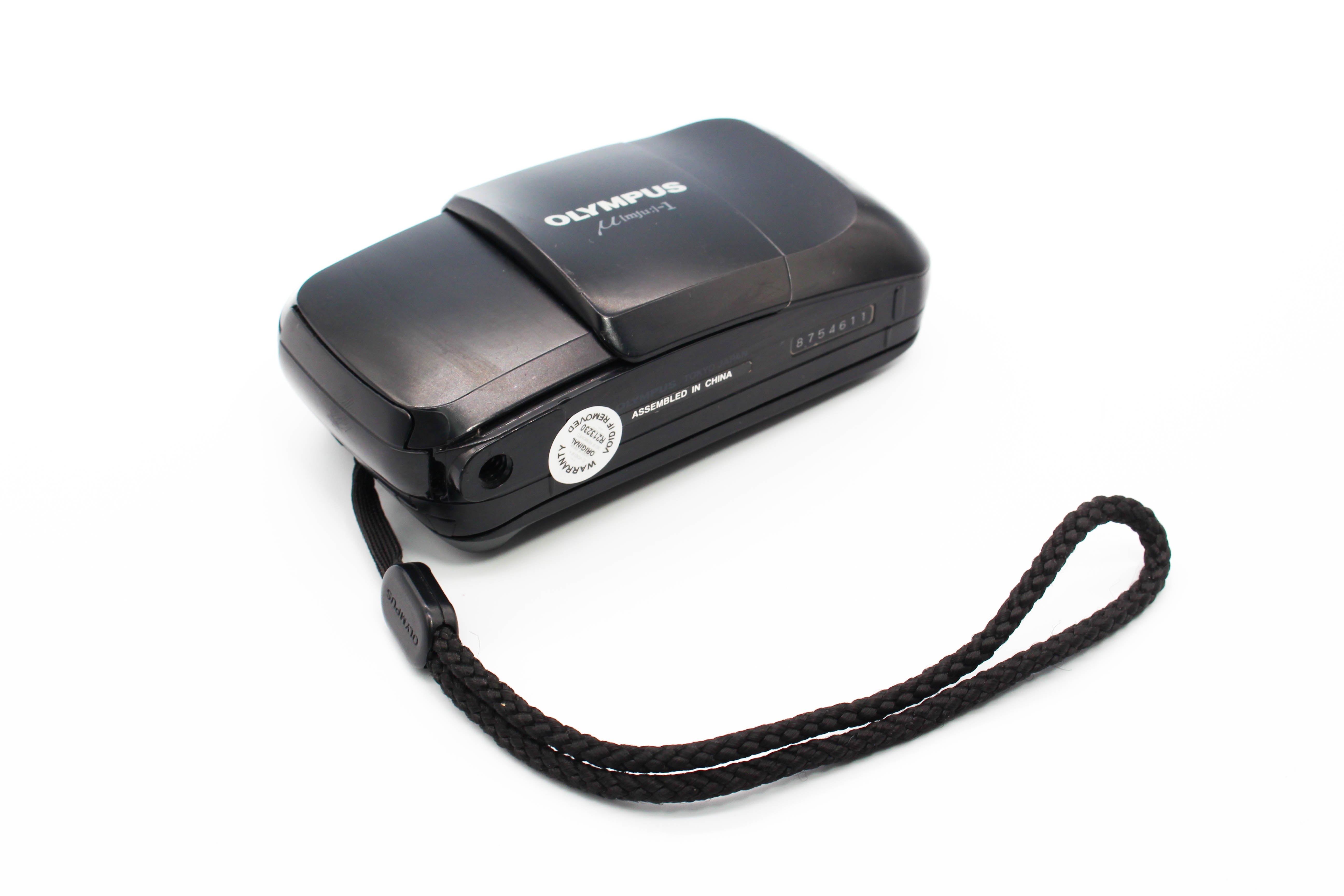 Olympus MJU-1 35mm Film Compact Point And Shoot Camera With 35mm F3.5 Lens - Tested Good