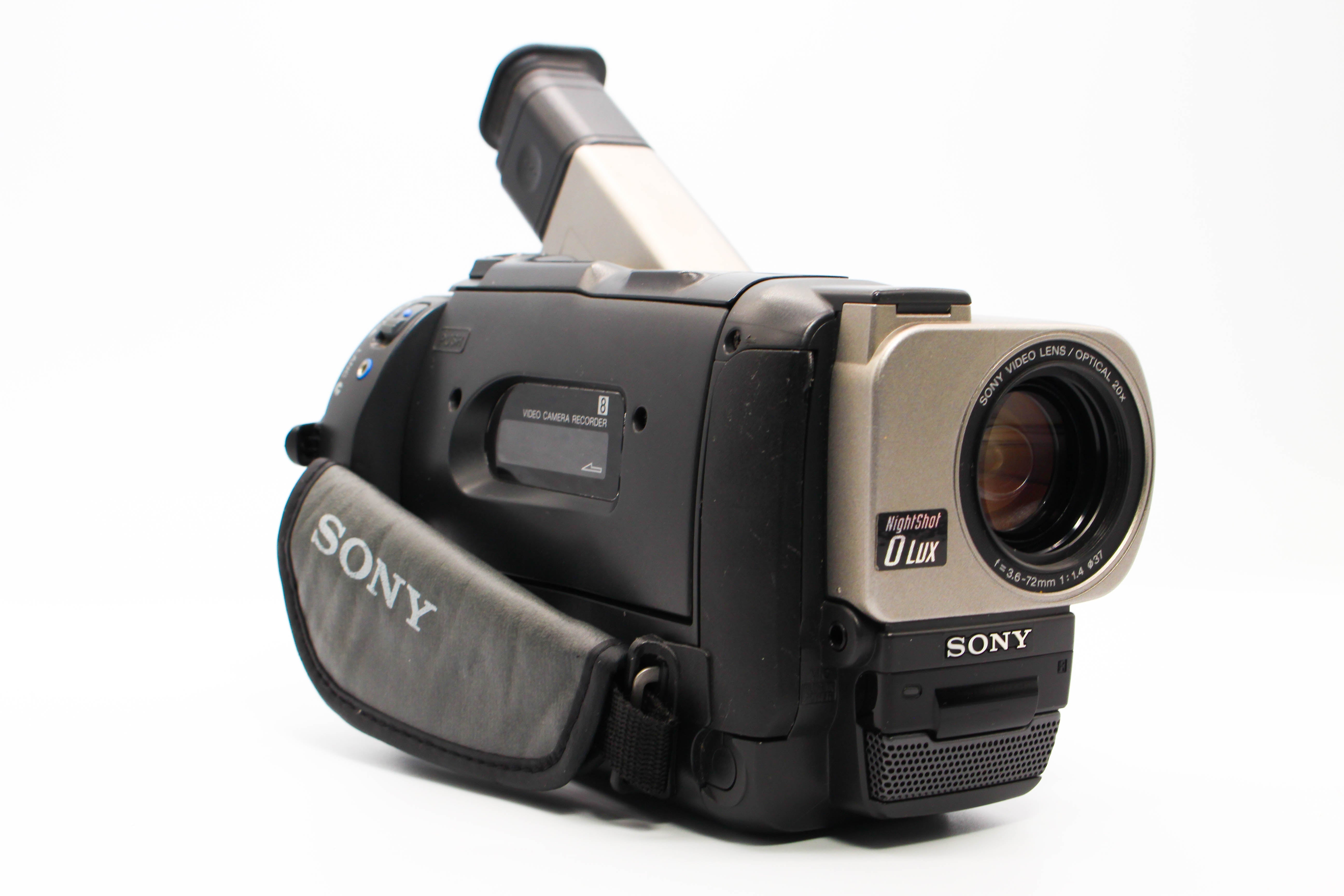 Sony DCR-TR427E Video8 8mm Handycam Camcorder Camera - Tested Bundle Excellent