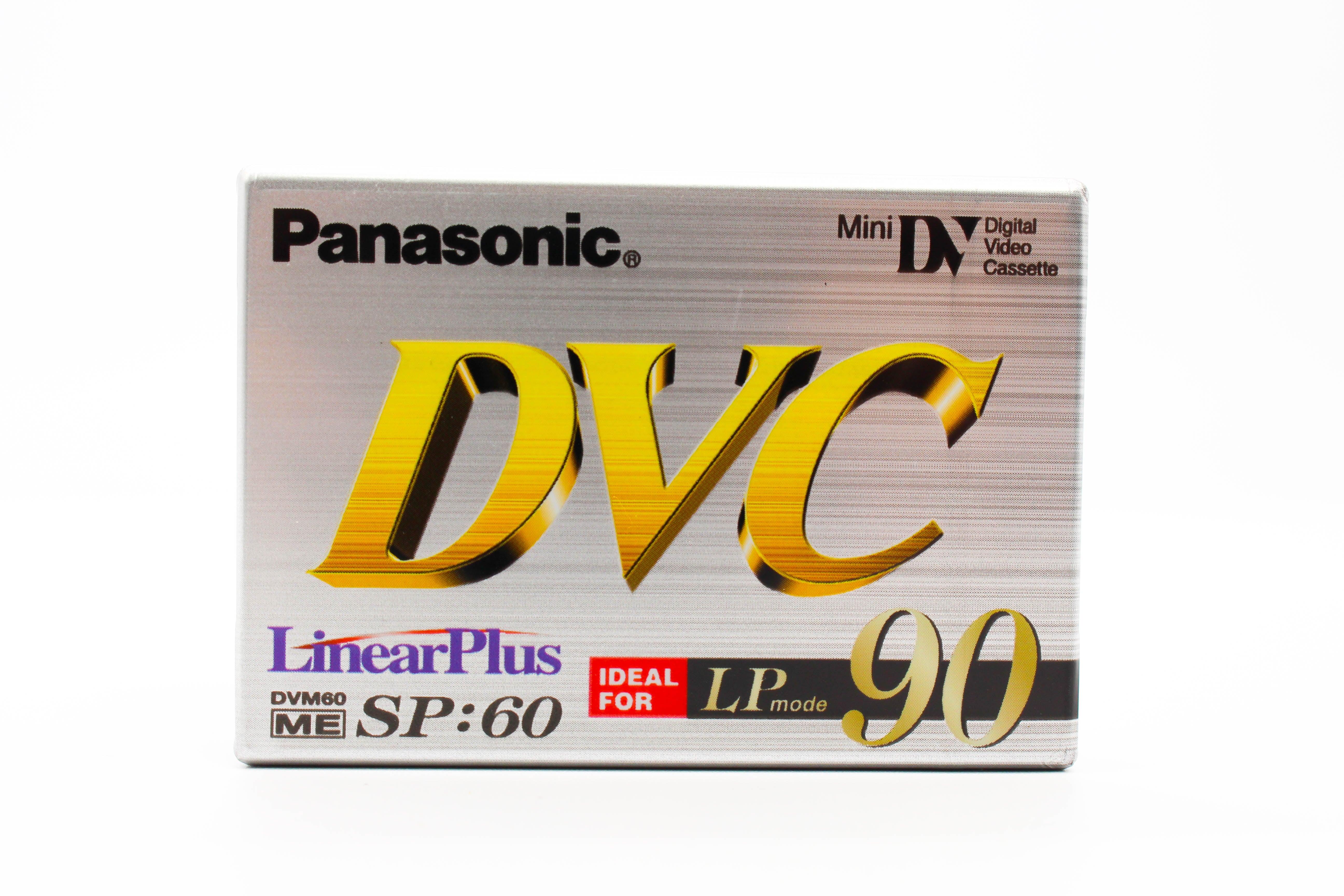 Panasonic AY-DVM60EF MiniDV Digital Video Cassette Tape 3 Pack - Brand New