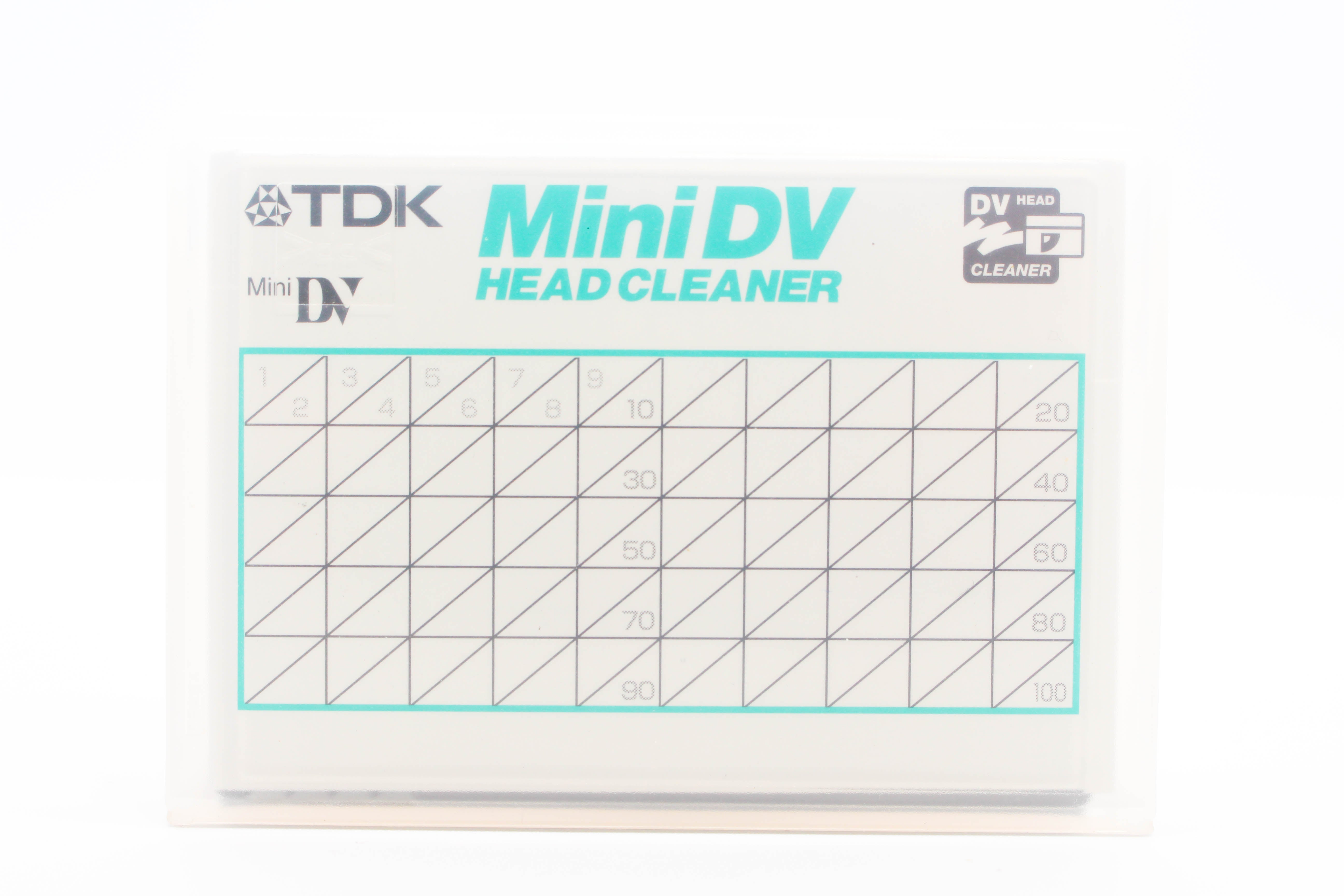 TDK MiniDV Cleaning Cassette Head Cleaner Tape - Tested Excellent
