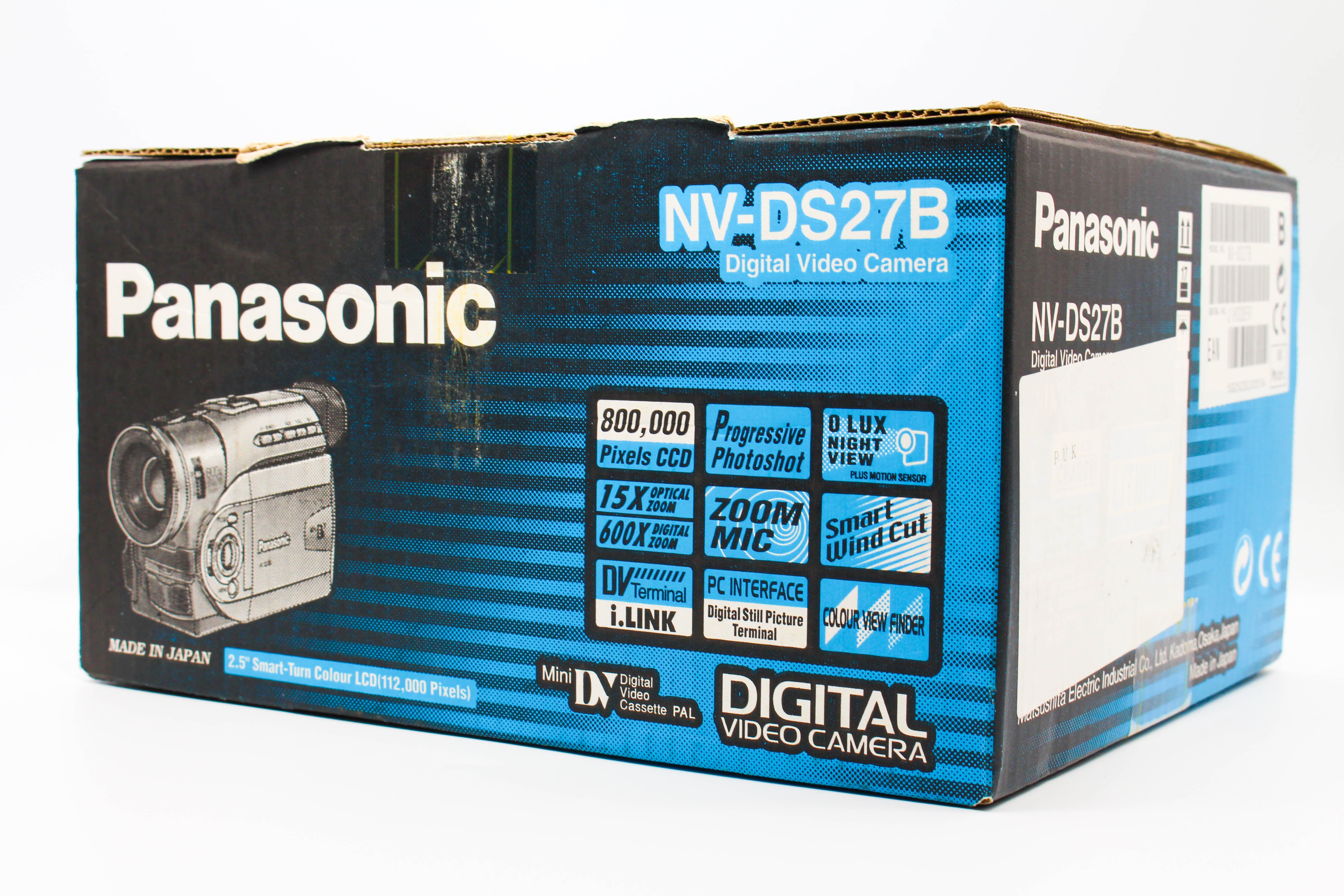 Panasonic NV-DS27B MiniDV Video Handycam Camcorder Camera - Tested Bundle Excellent
