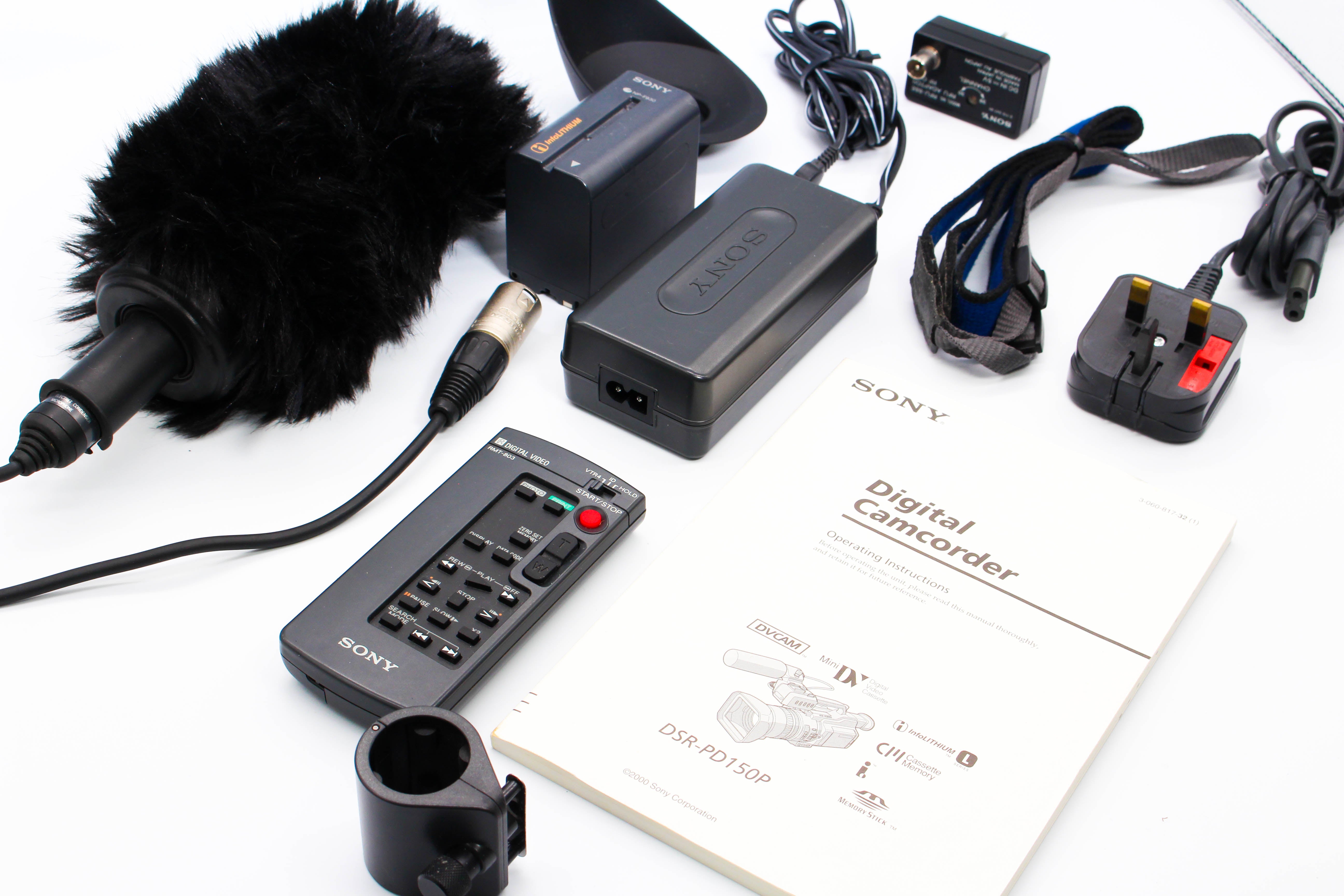 Sony DSR-PD150P MiniDV Video Handycam Camcorder Camera - Tested Bundle Excellent