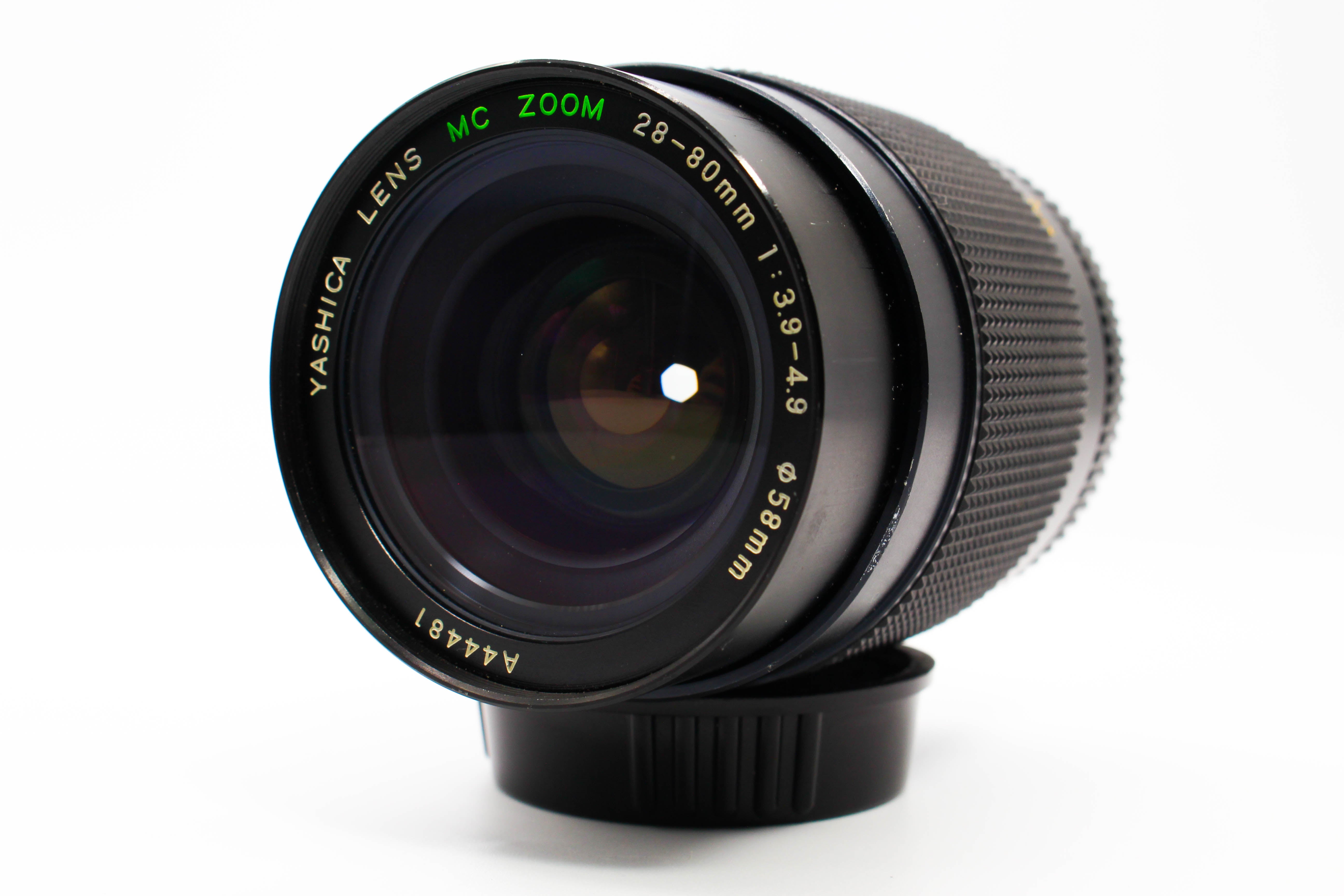 Yashica 28-80mm MC Zoom f:3.9-4.9 Lens With Macro - Tested Good