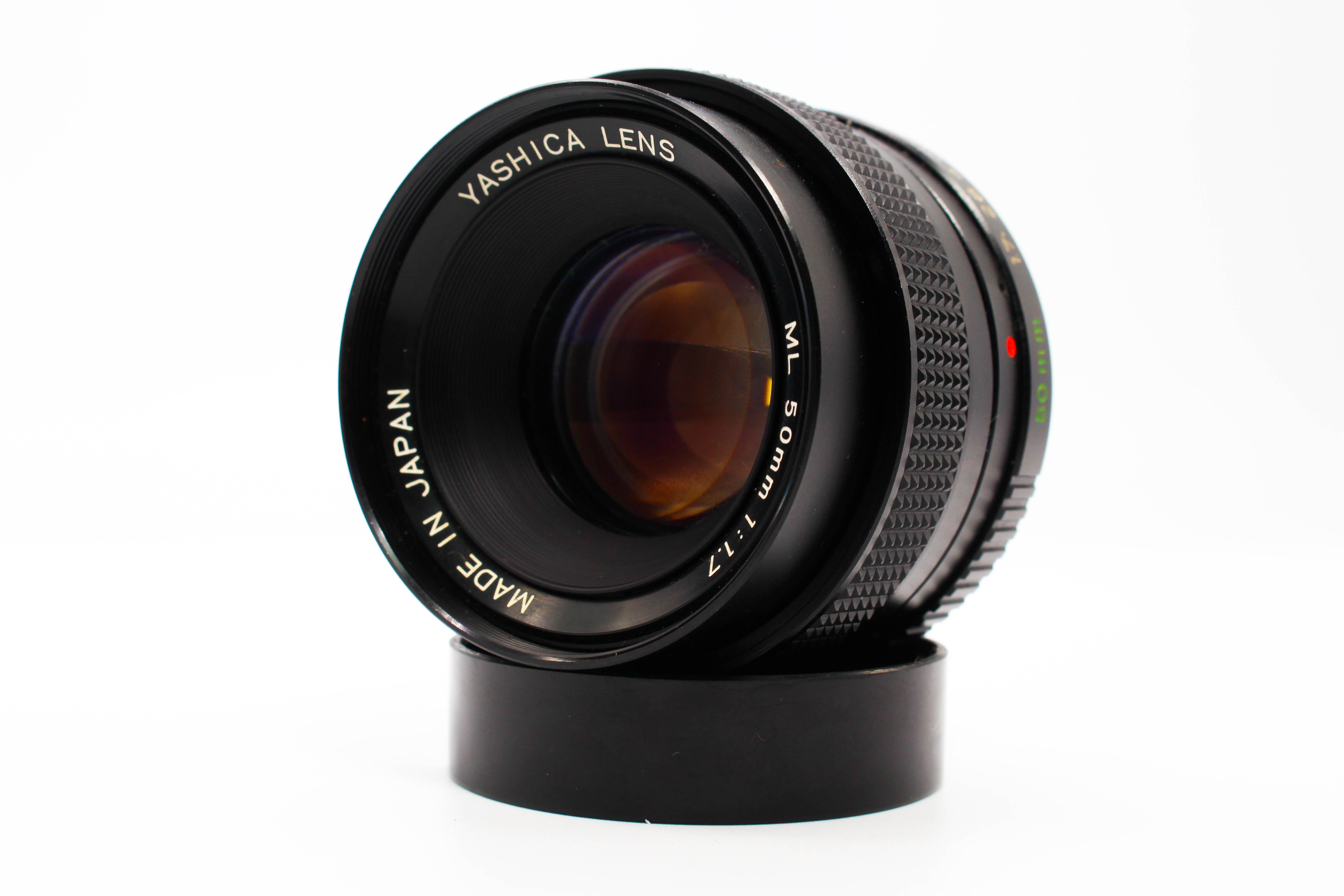 Yashica 50mm 1:1.7 F1.7 ML Manual Focus Prime Lens - Tested Good