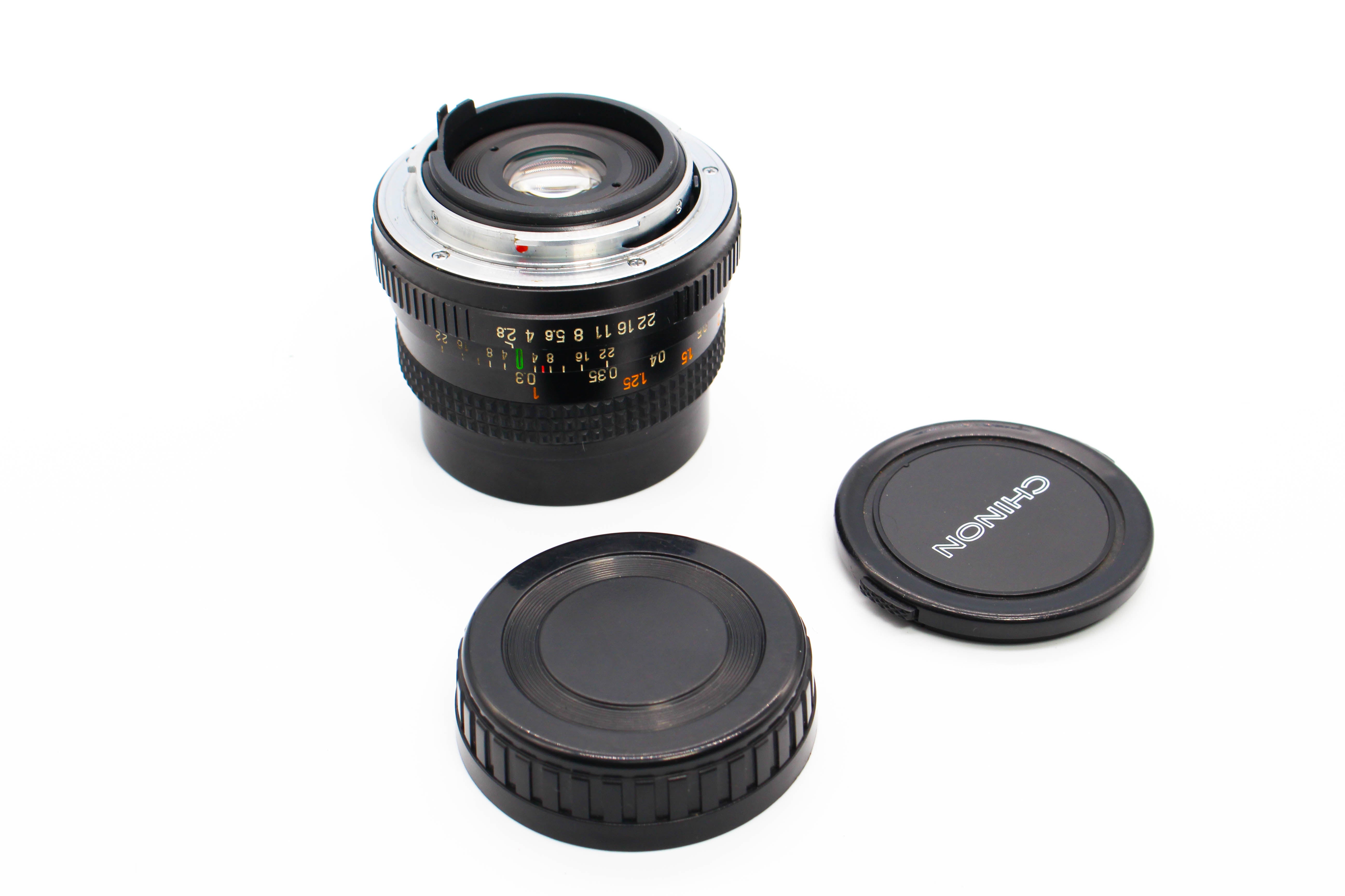 Chinon Auto 28mm 2.8 MC Wide Angle Pentax K Mount Lens - Tested Good