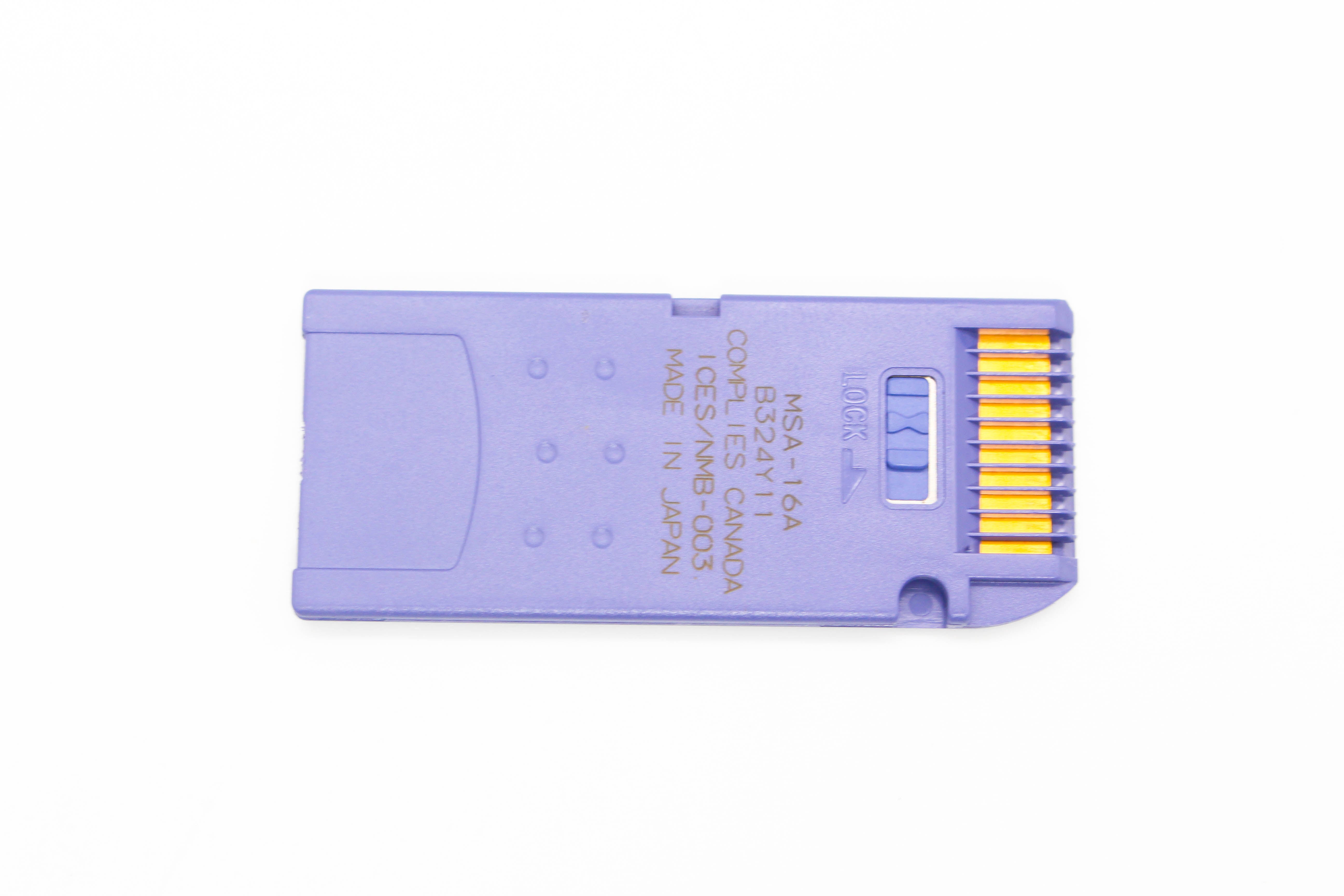 Sony 16MB MS Card Memory Stick For Video Camcorders Cameras - Tested Excellent