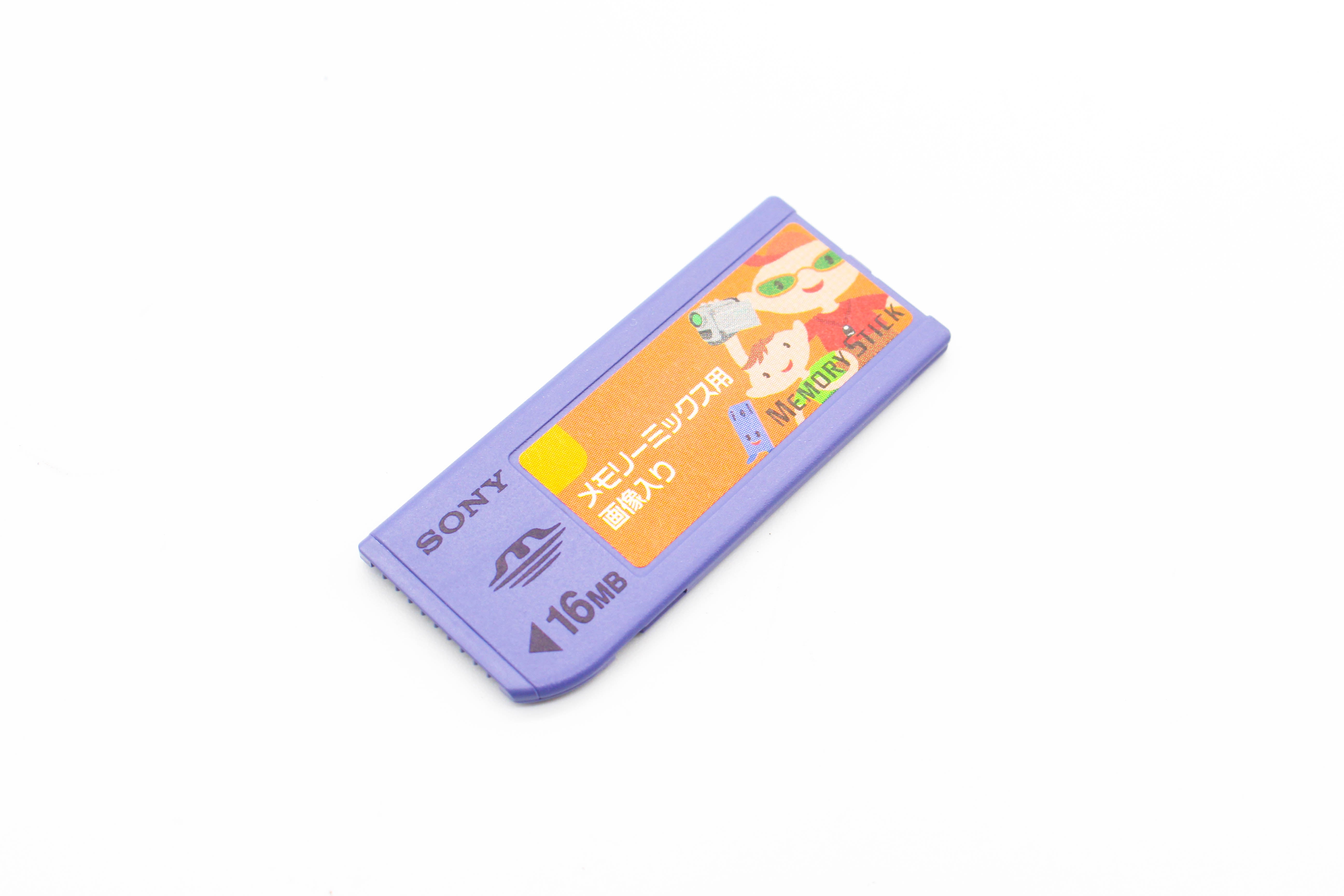 Sony 16MB MS Card Memory Stick For Video Camcorders Cameras - Tested Excellent
