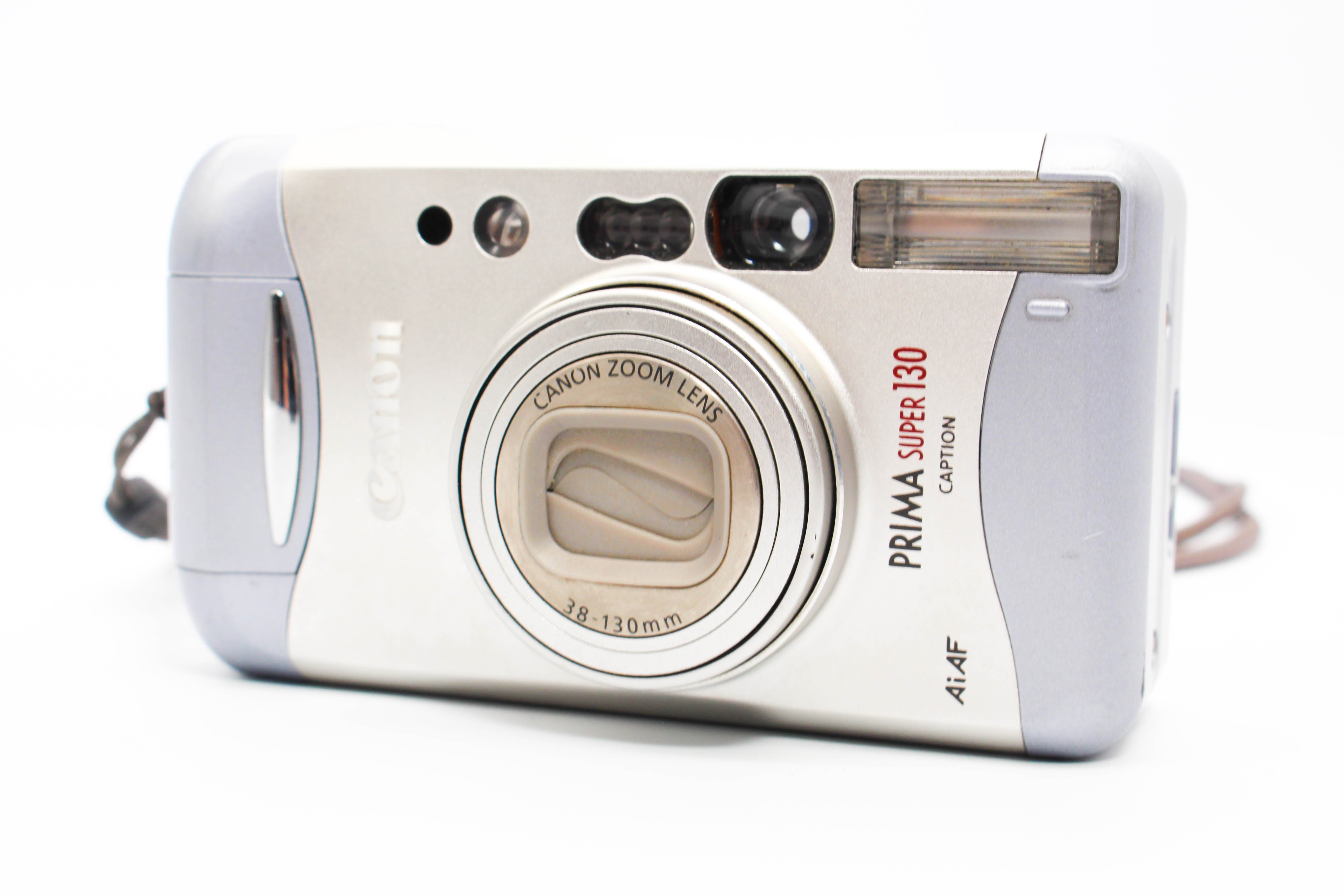 Canon Prima Super 130 Caption Ai AF 35mm Compact Film Camera - Tested Excellent