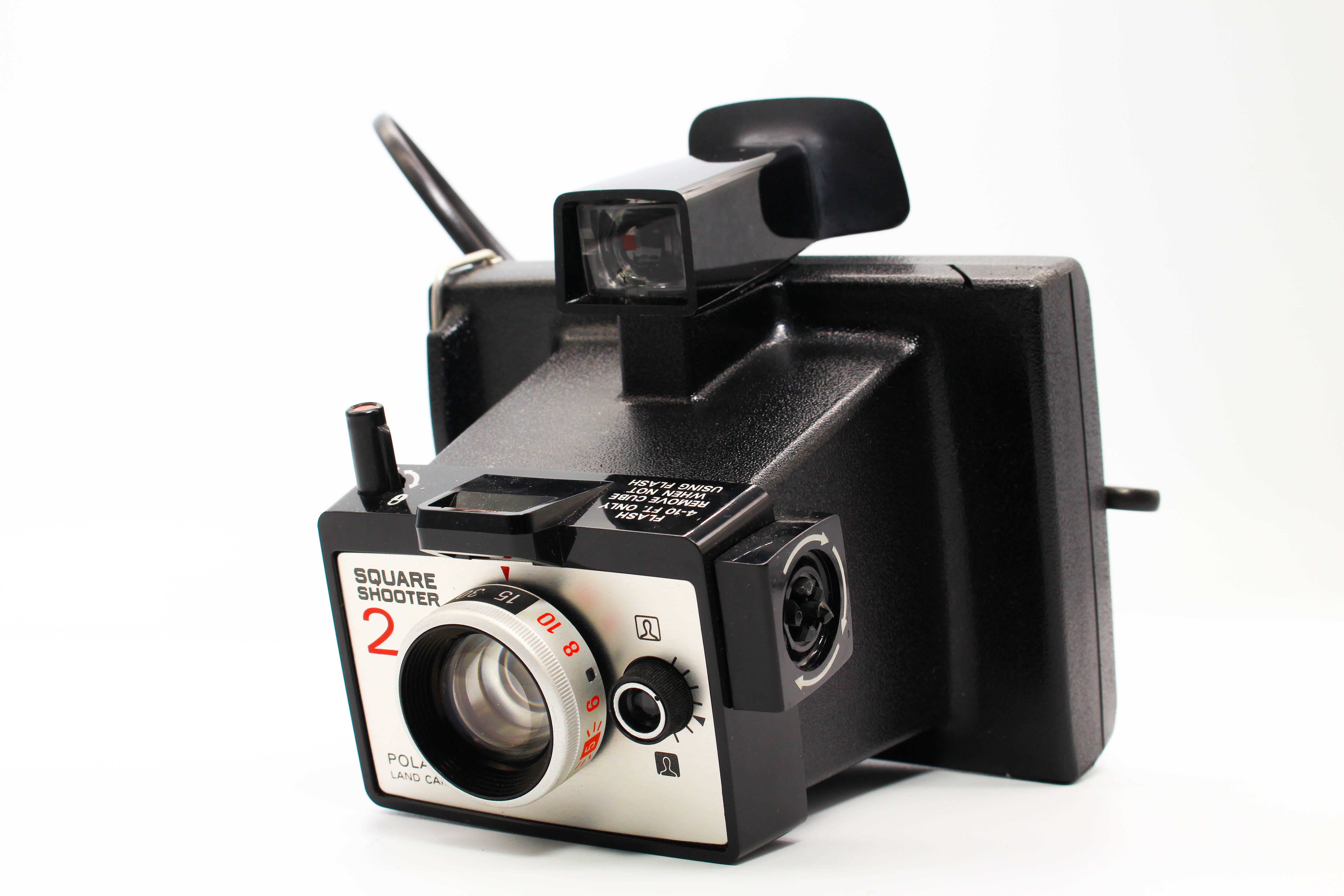 Polaroid Square Shooter 2 Land Camera Film Camera - Untested Good