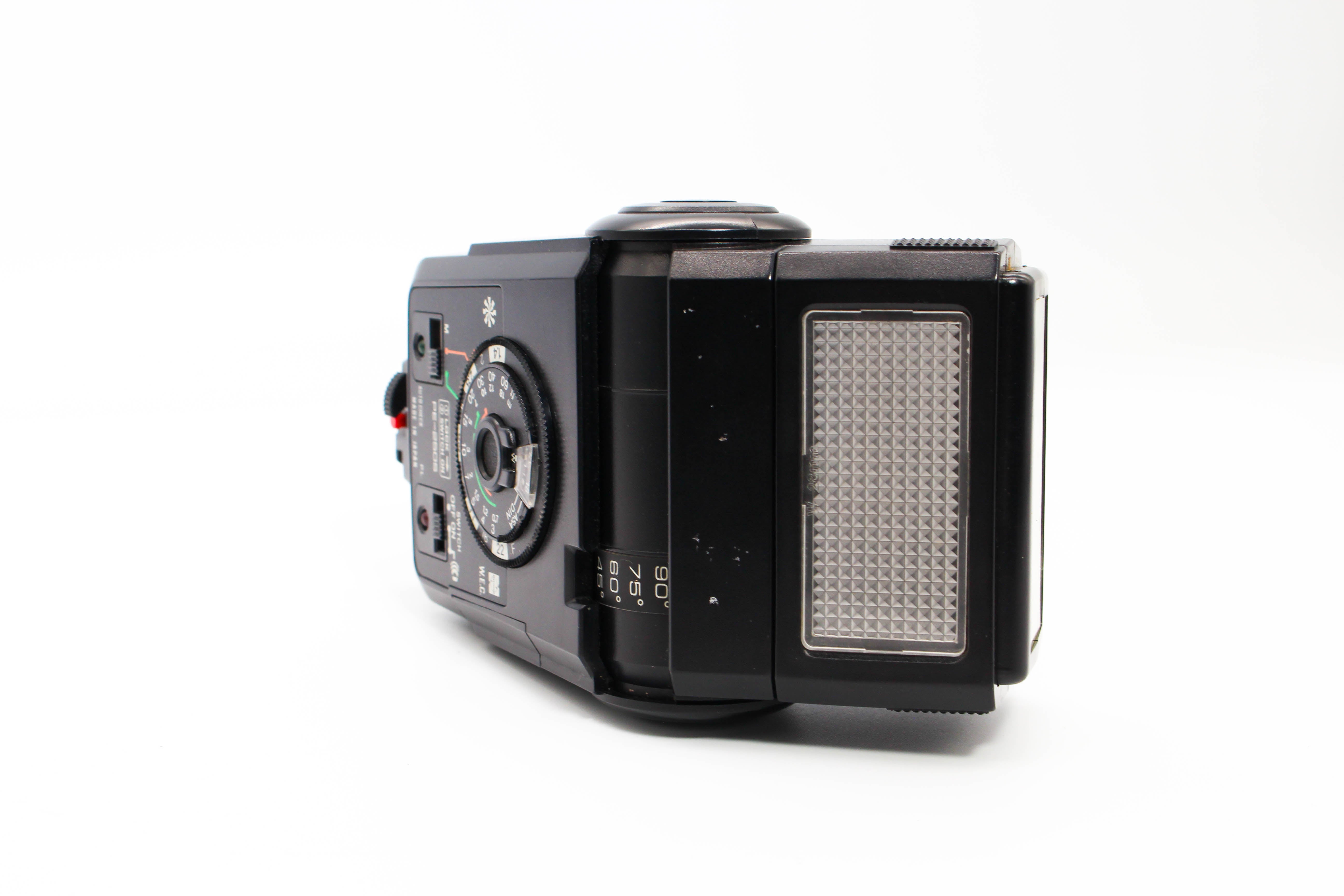 National PE 25OS Hot Shoe Flash For Vintage Film Photo Cameras - Tested Excellent