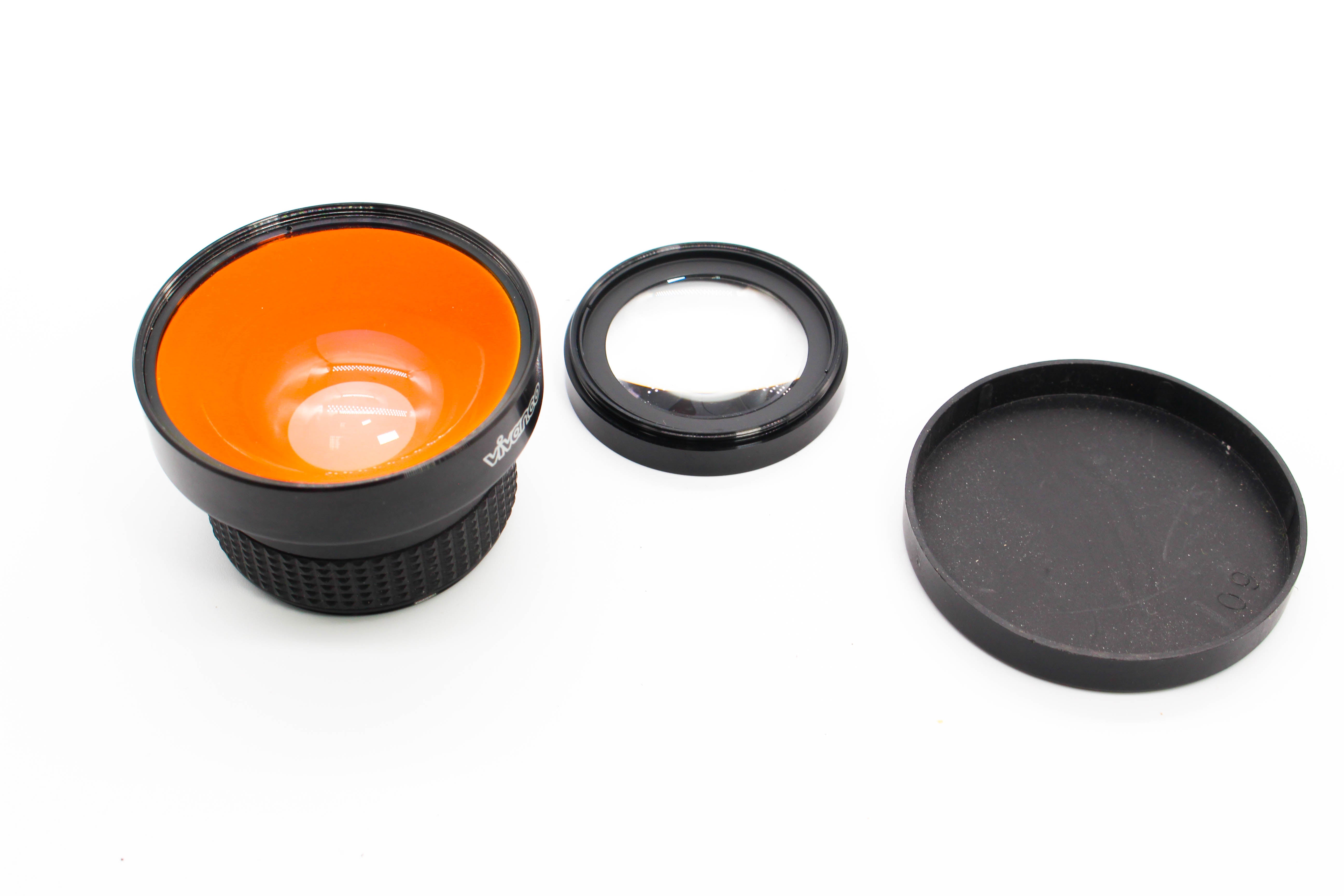 Vivanco VC 85 W 0.42x 46mm Wide Angle Lens With Macro For Camcorder - Tested Excellent