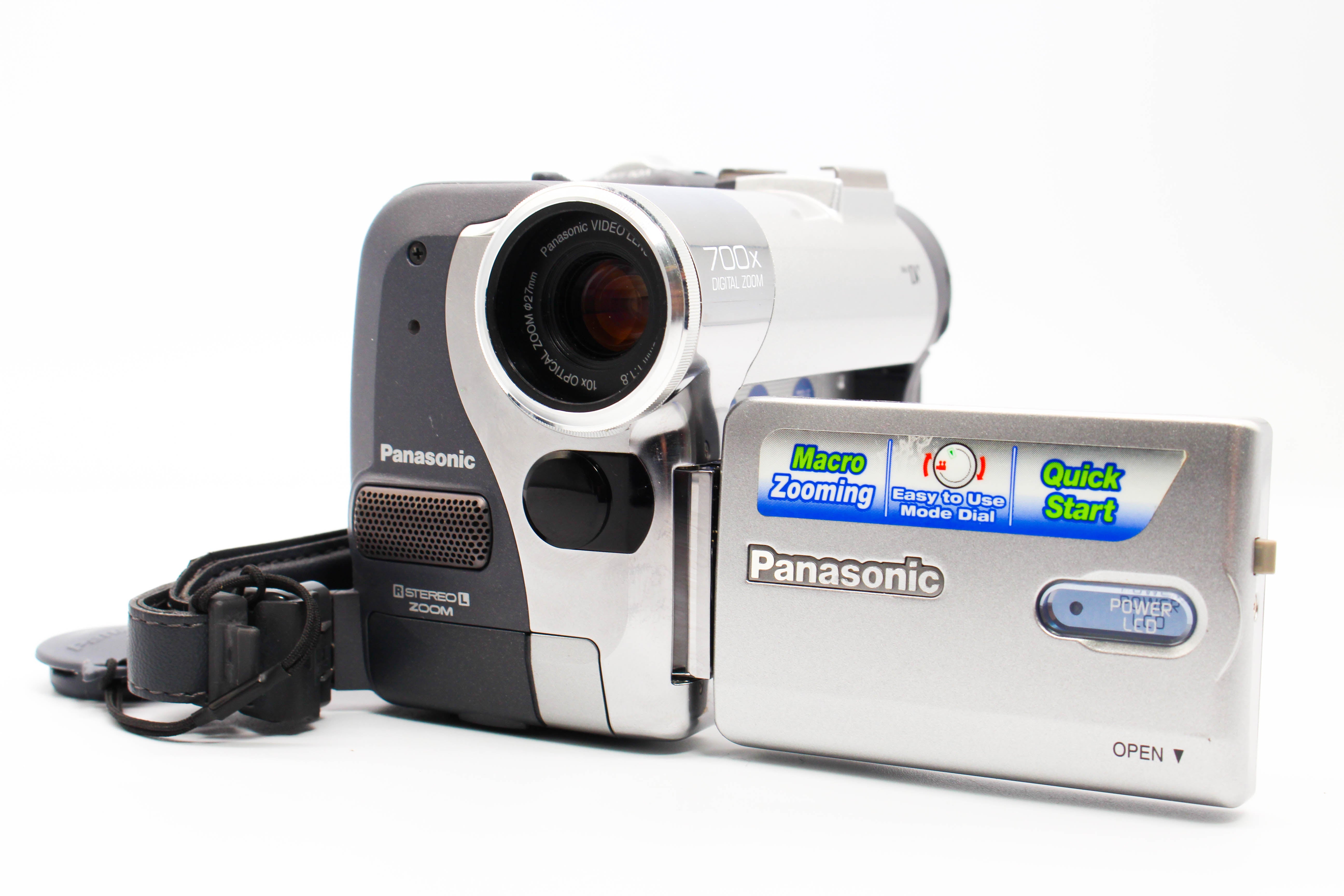 Panasonic PV-GS33 NTSC MiniDV Video Handycam Camcorder Camera - Tested Bundle Excellent