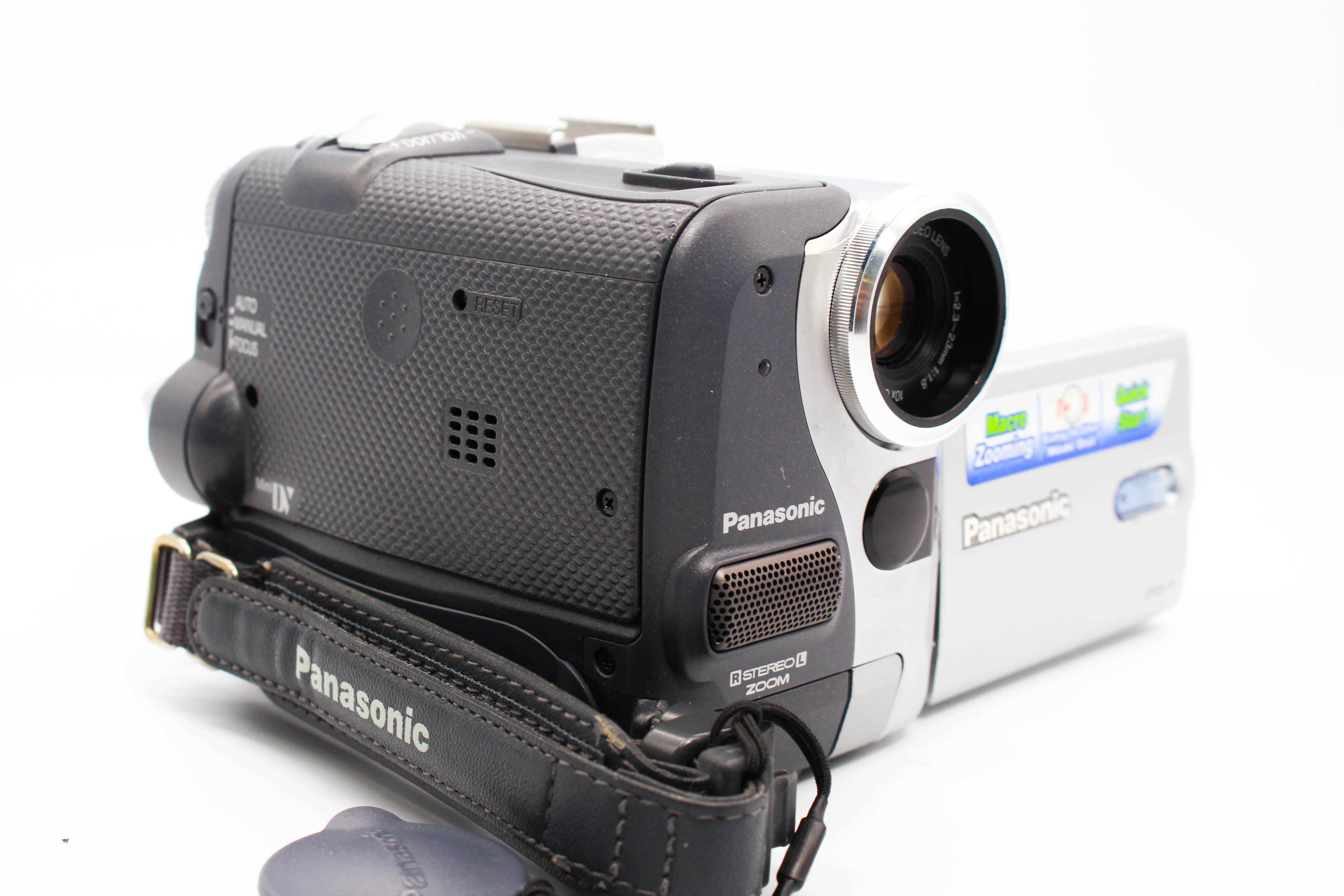 Panasonic PV-GS33 NTSC MiniDV Video Handycam Camcorder Camera - Tested Bundle Excellent