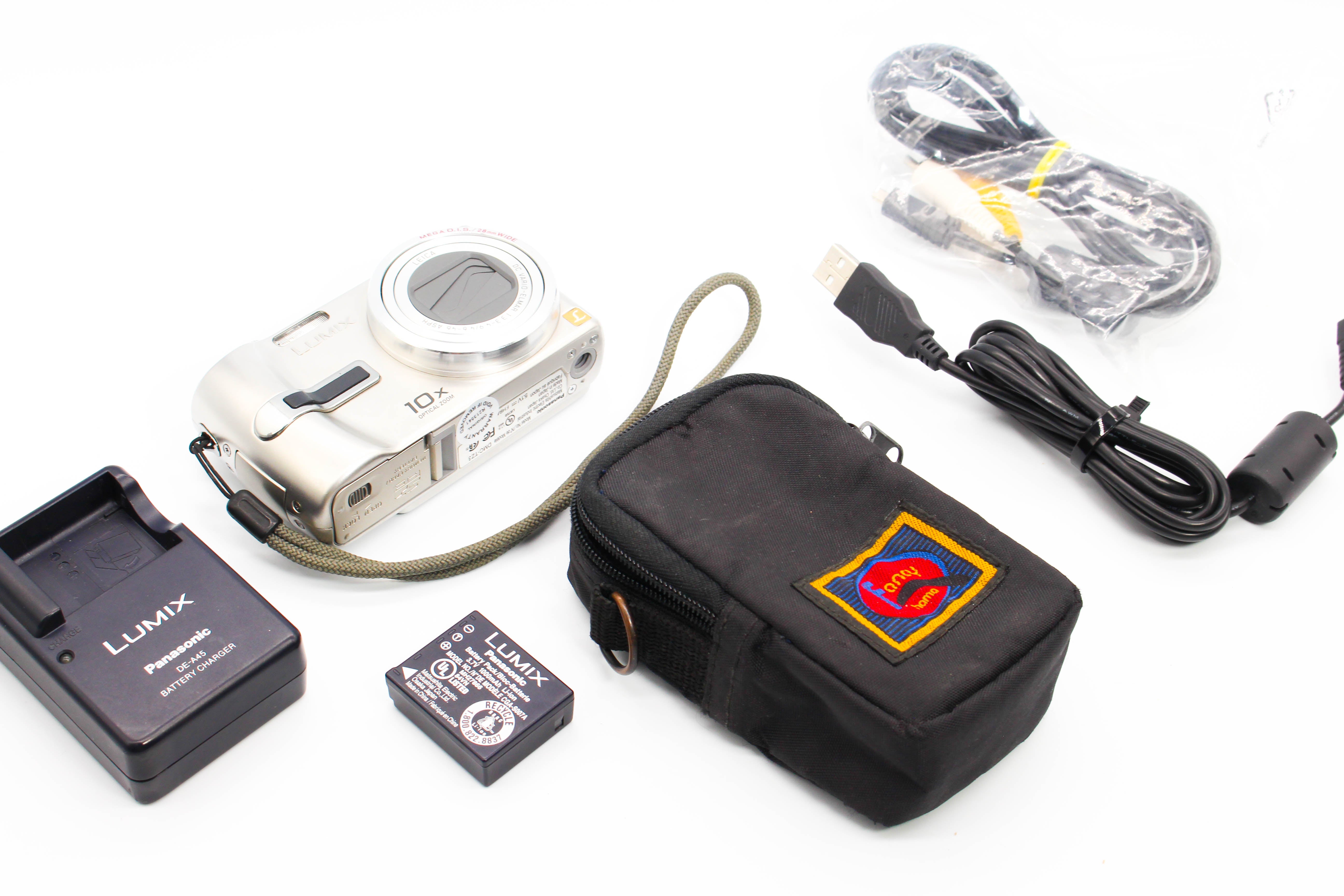 Panasonic Lumix DMC-TZ3 Retro Photo Digital Camera Digicam - Tested Bundle Excellent