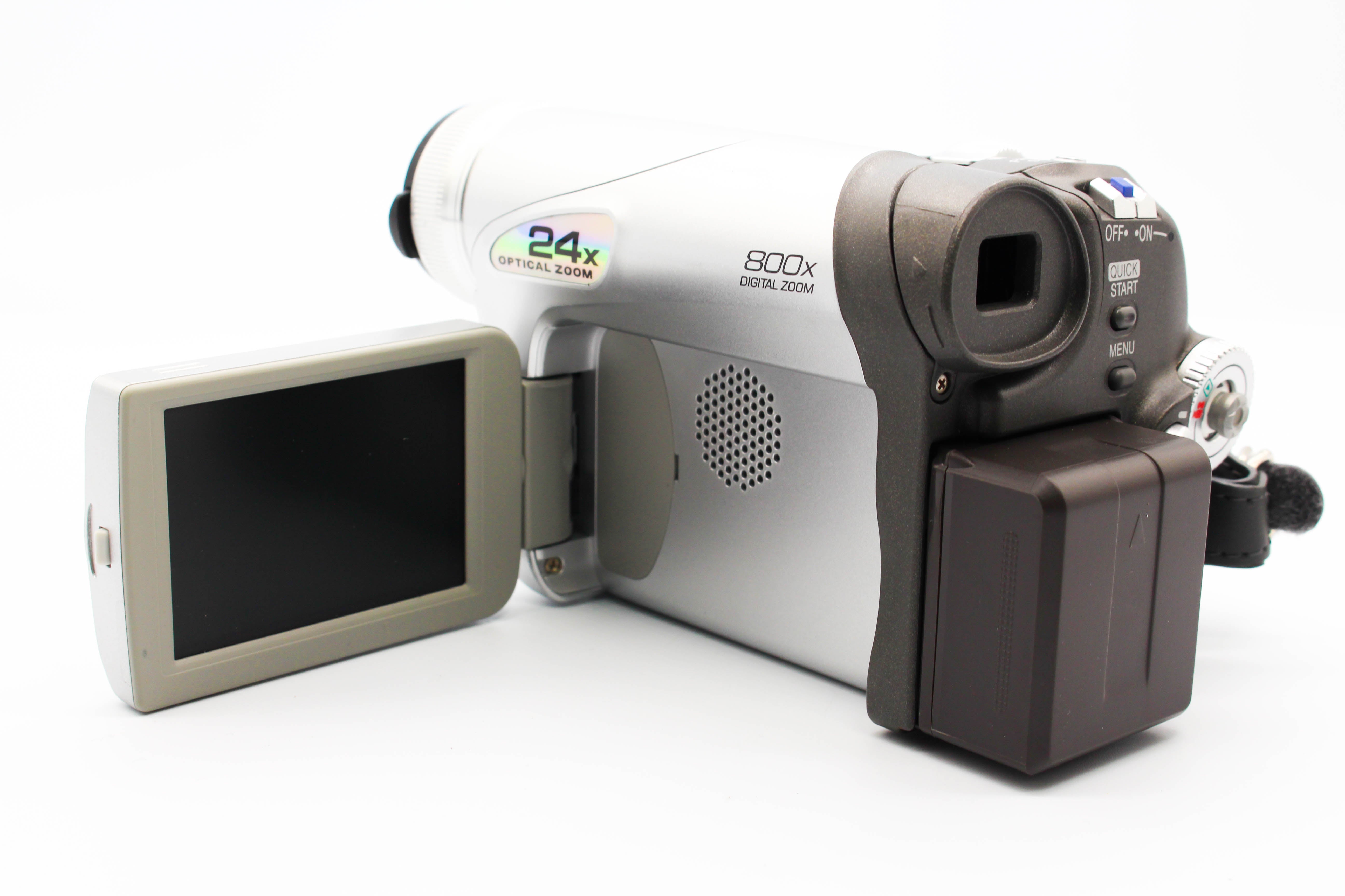 Panasonic NV-GS17 MiniDV Video Handycam Camcorder Camera - Tested Bundle Excellent