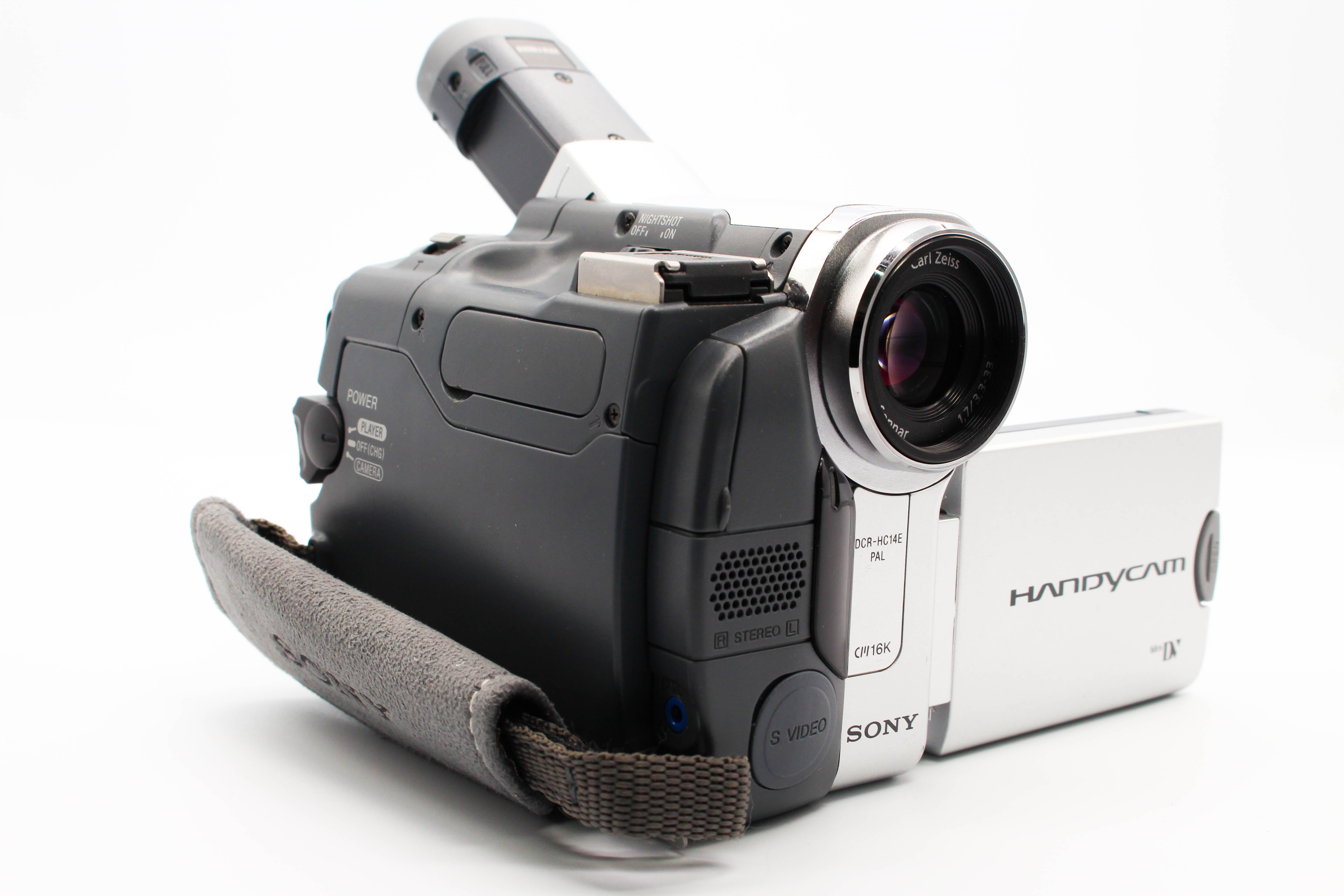 Sony DCR-HC14E MiniDV Digital Video Handycam Camcorder Camera - Tested Bundle Excellent