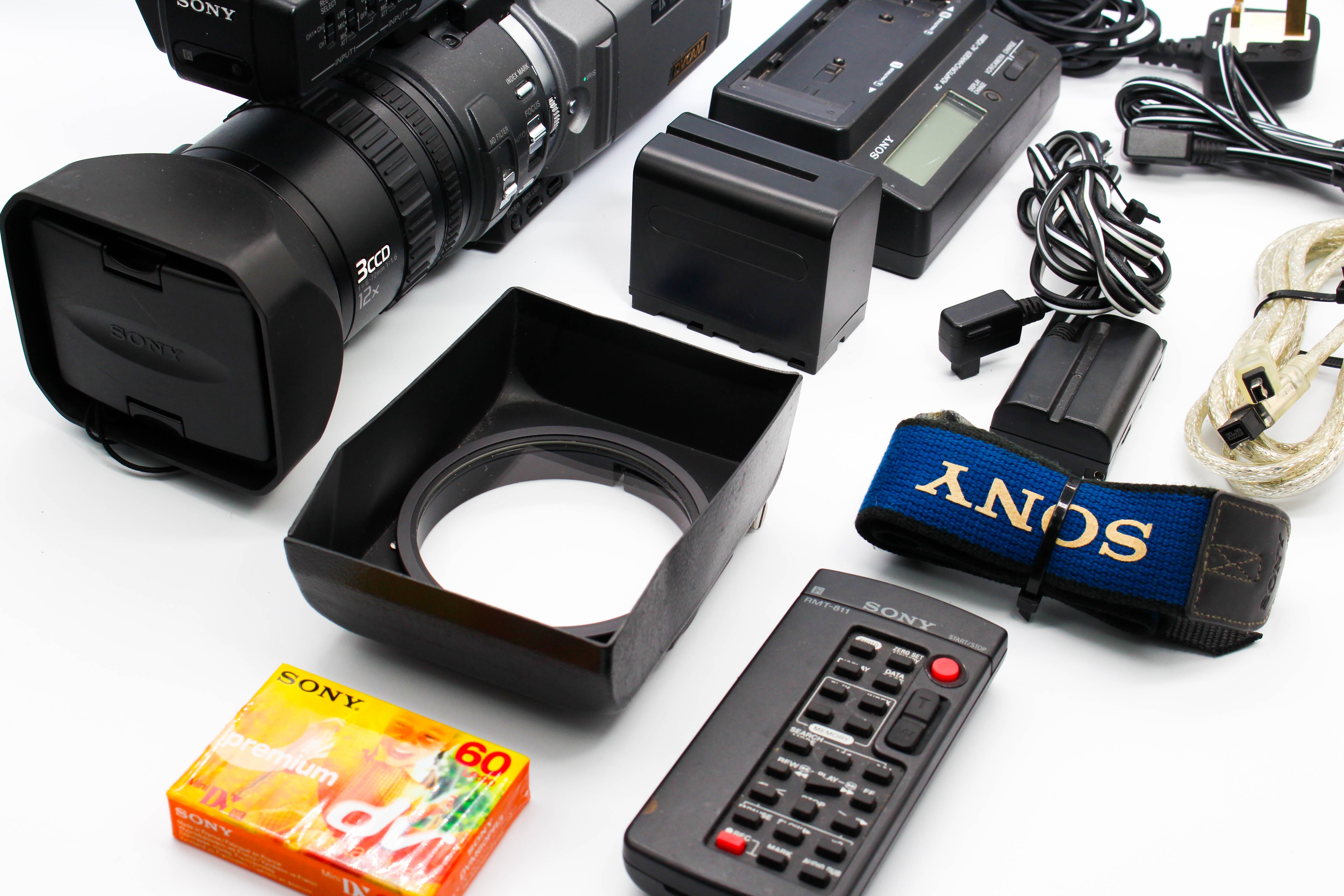 Sony DSR-PD170P MiniDV Video Handycam Camcorder Camera Modified - Tested Bundle Excellent