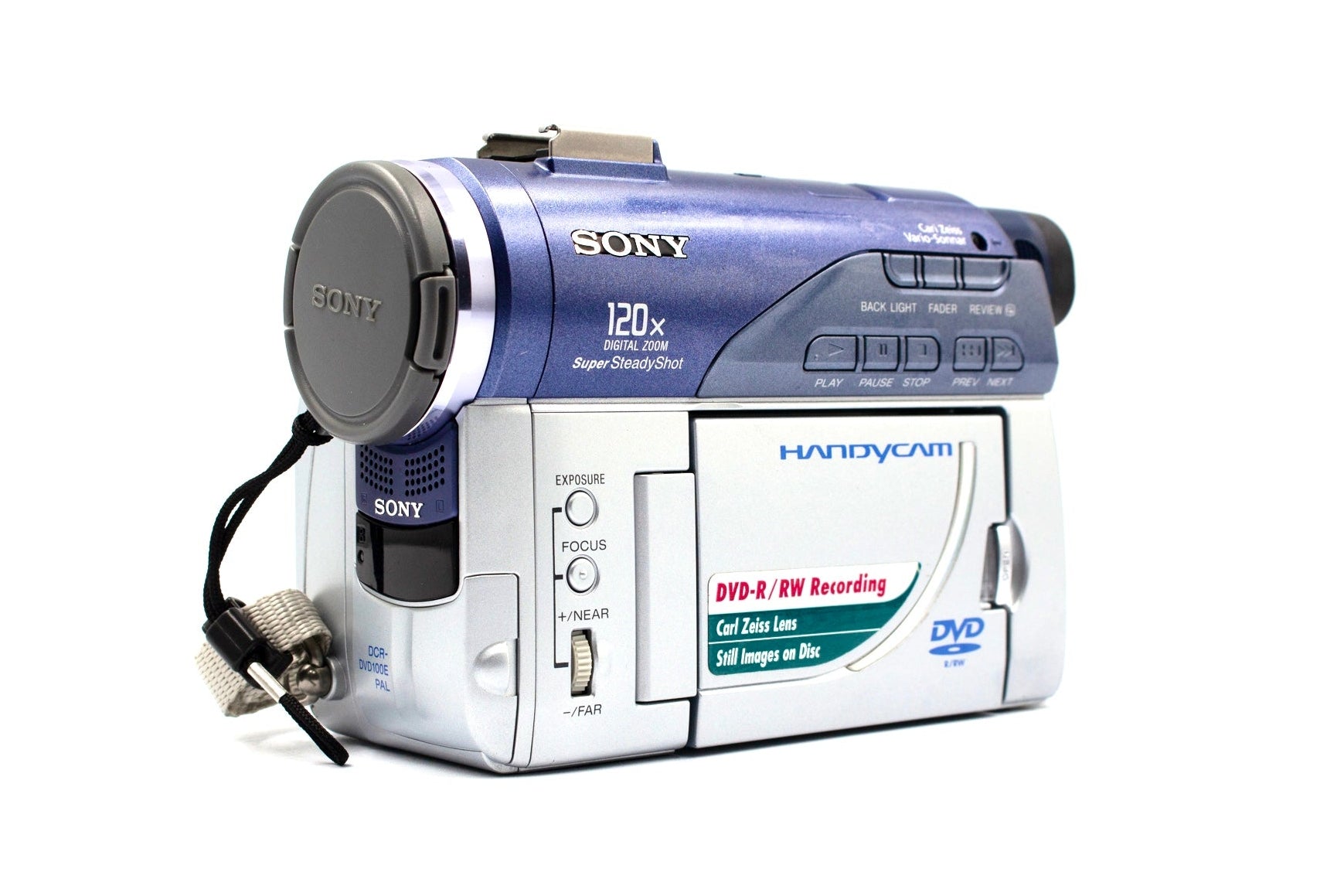 Sony DCR-DVD100E DVD Digital Retro Video Camera Camcorder - Tested Bundle Excellent