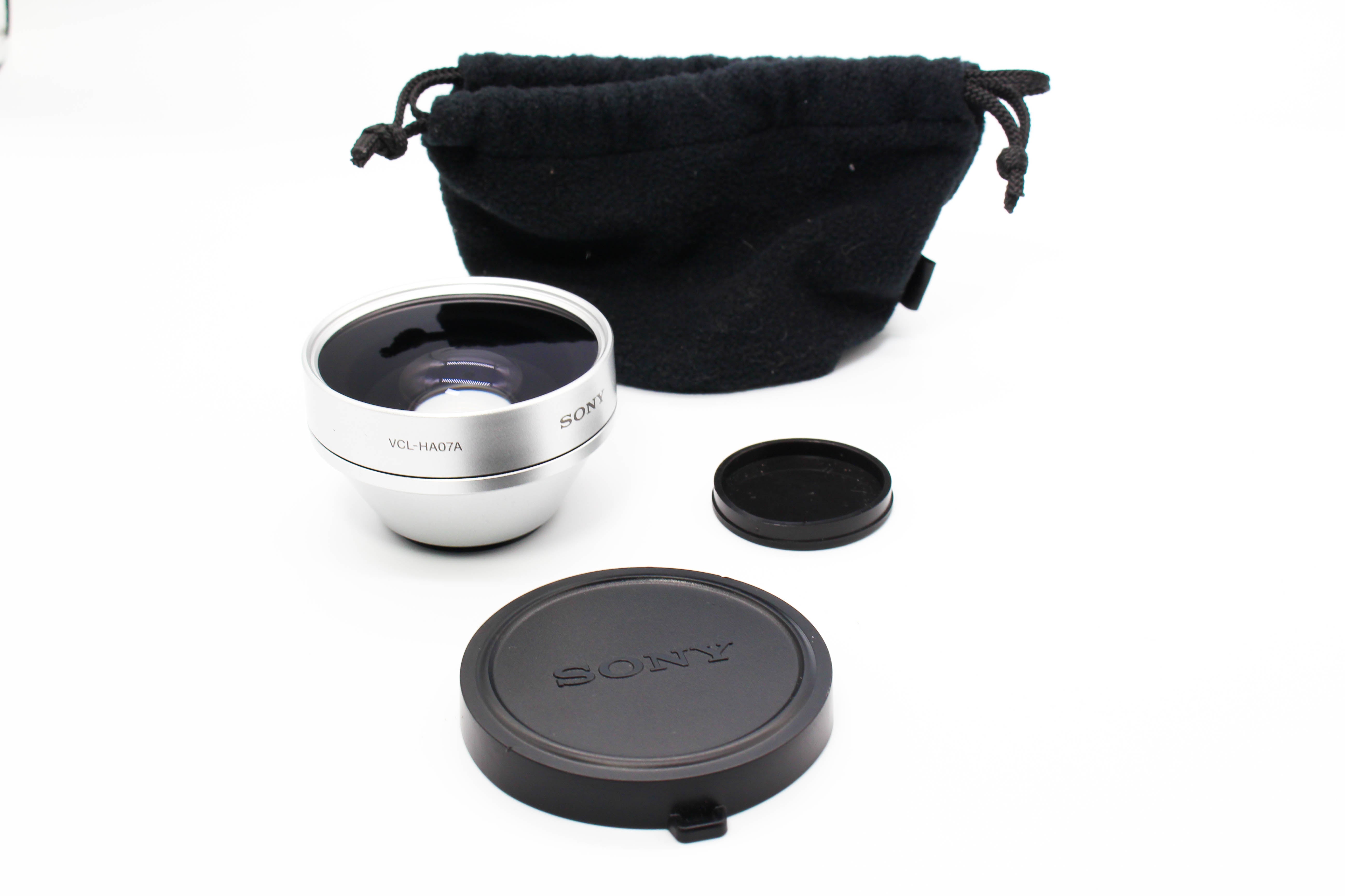 Sony VCL-HA07A Wide Angle Conversion Lens x0.7 37mm For Camcorders - Tested Excellent