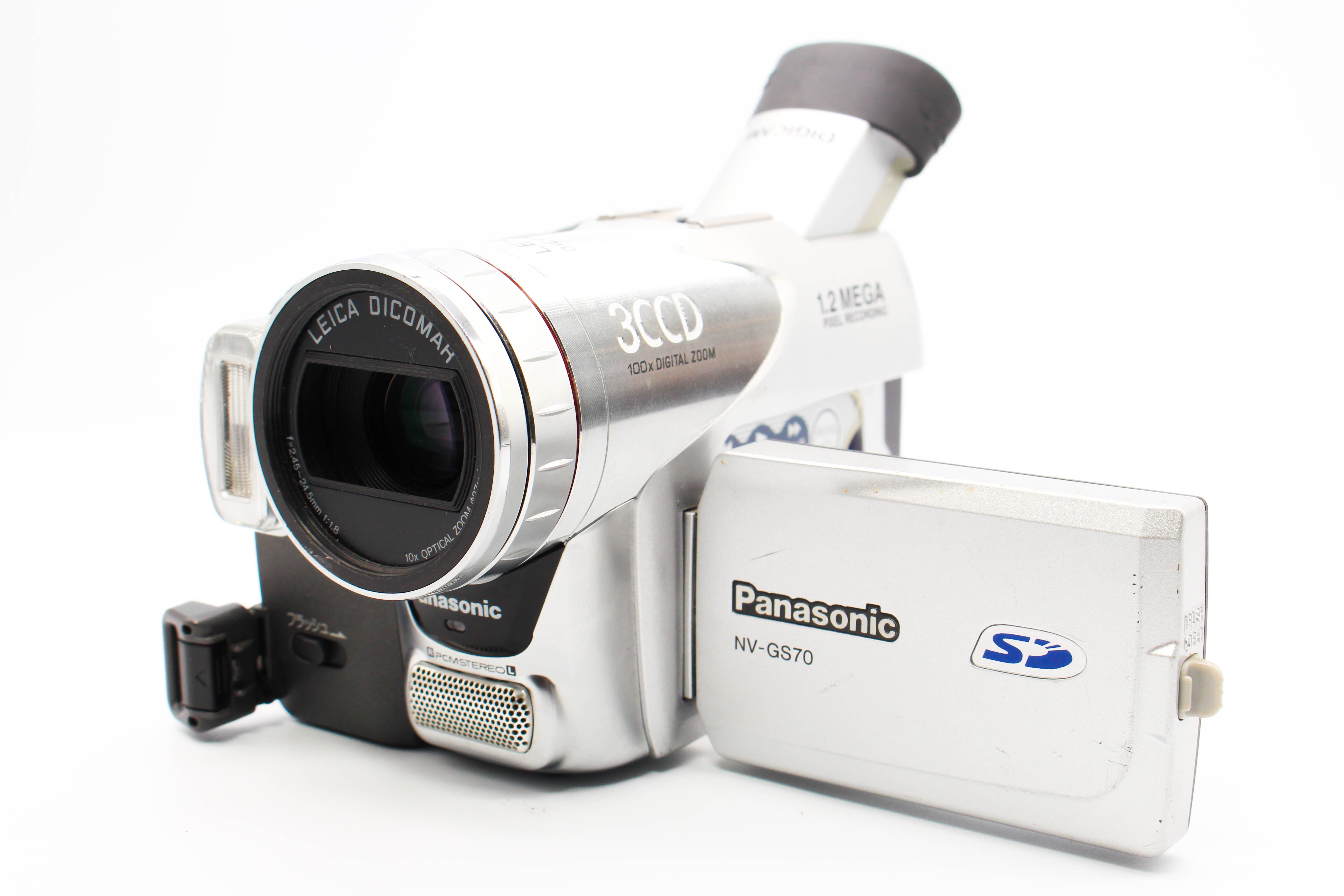 Panasonic NV-GS70 NTSC MiniDV Digital Video Camera Camcorder - Tested Bundle