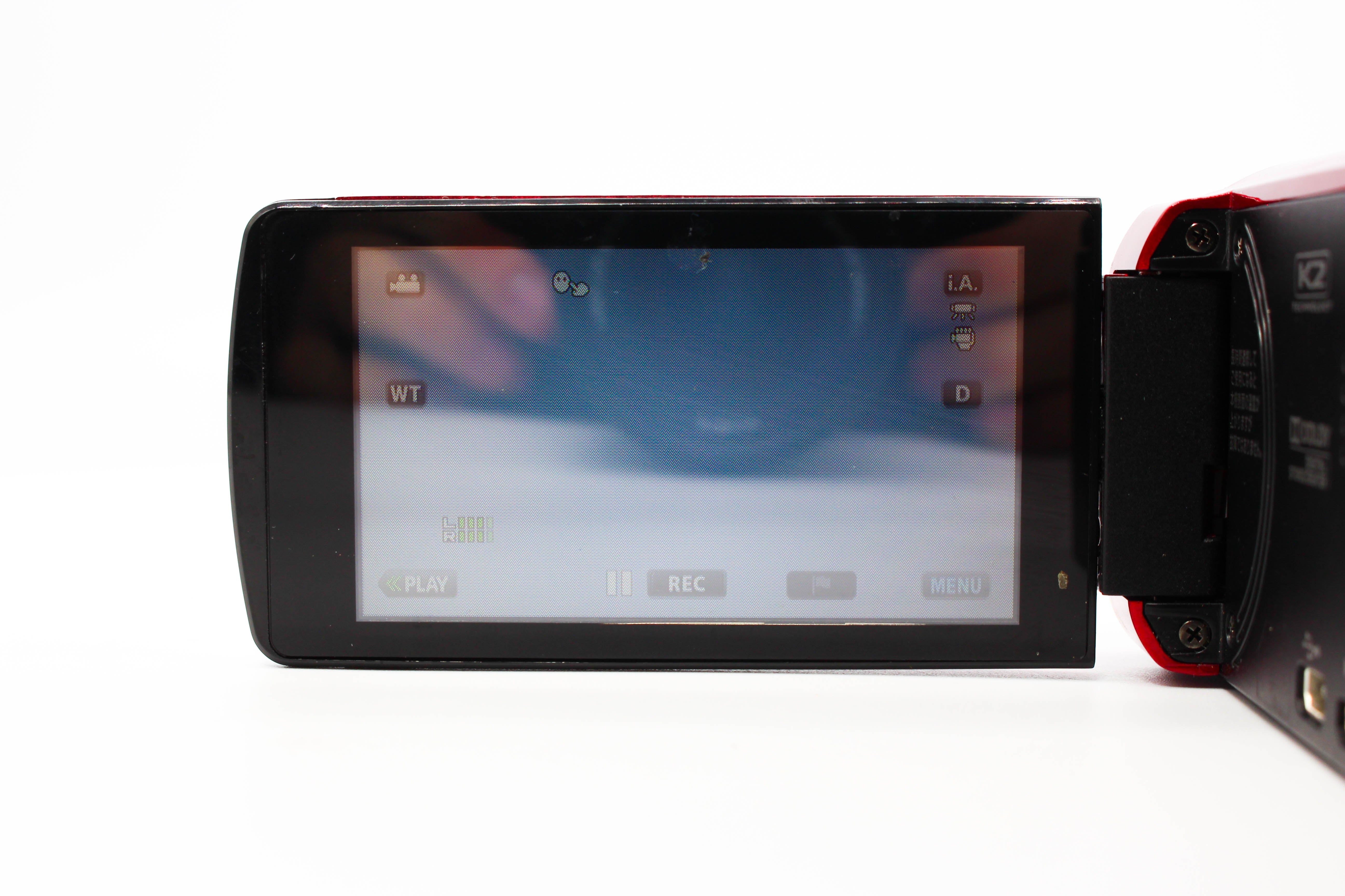 JVC GZ-E325-R HD SD Card Video Handycam Camcorder Camera - Tested Bundle Excellent