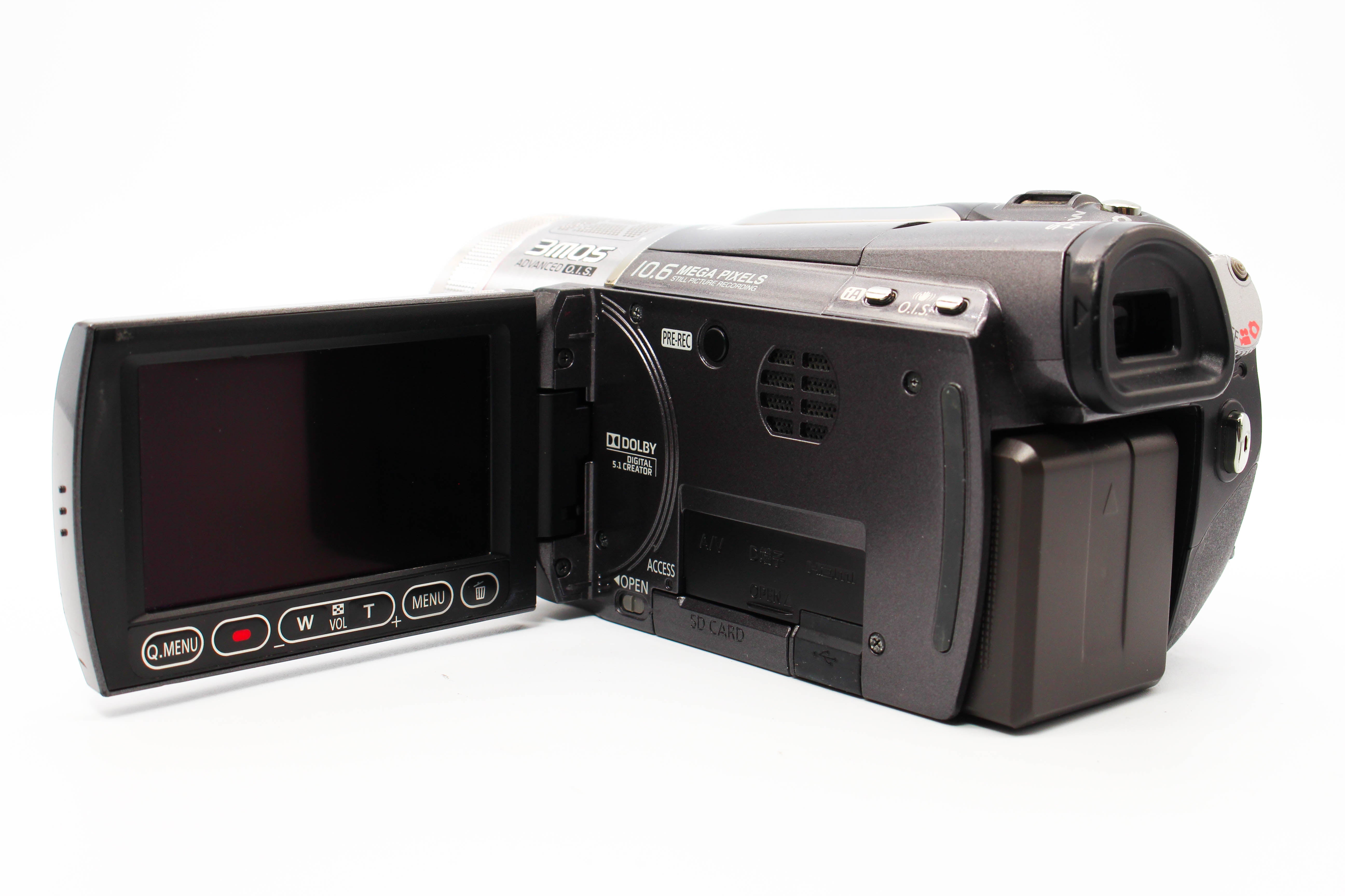 Panasonic HDC-HS350 HD HDD Video Handycam Camcorder Camera - Tested Bundle Good
