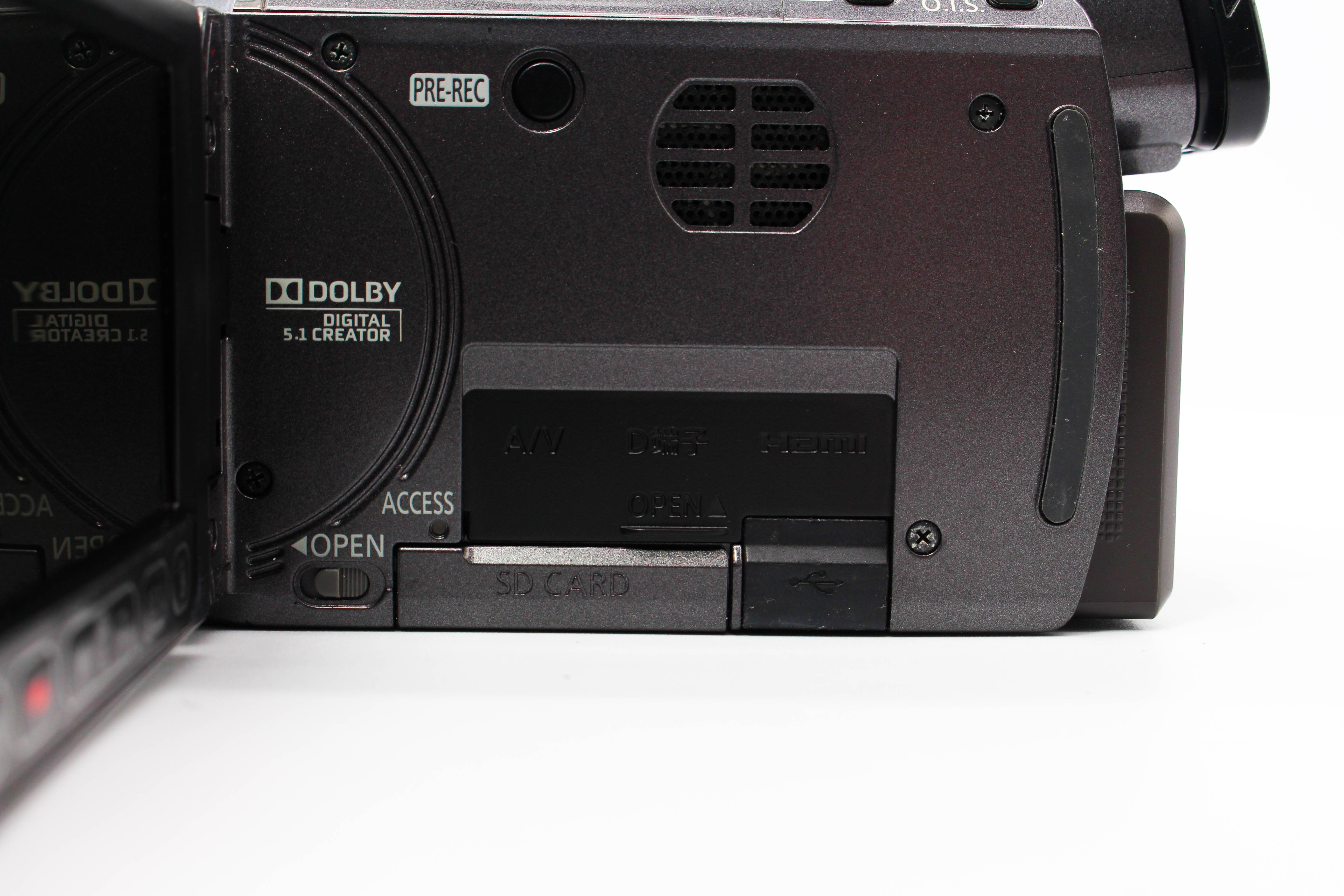 Panasonic HDC-HS350 HD HDD Video Handycam Camcorder Camera - Tested Bundle Good