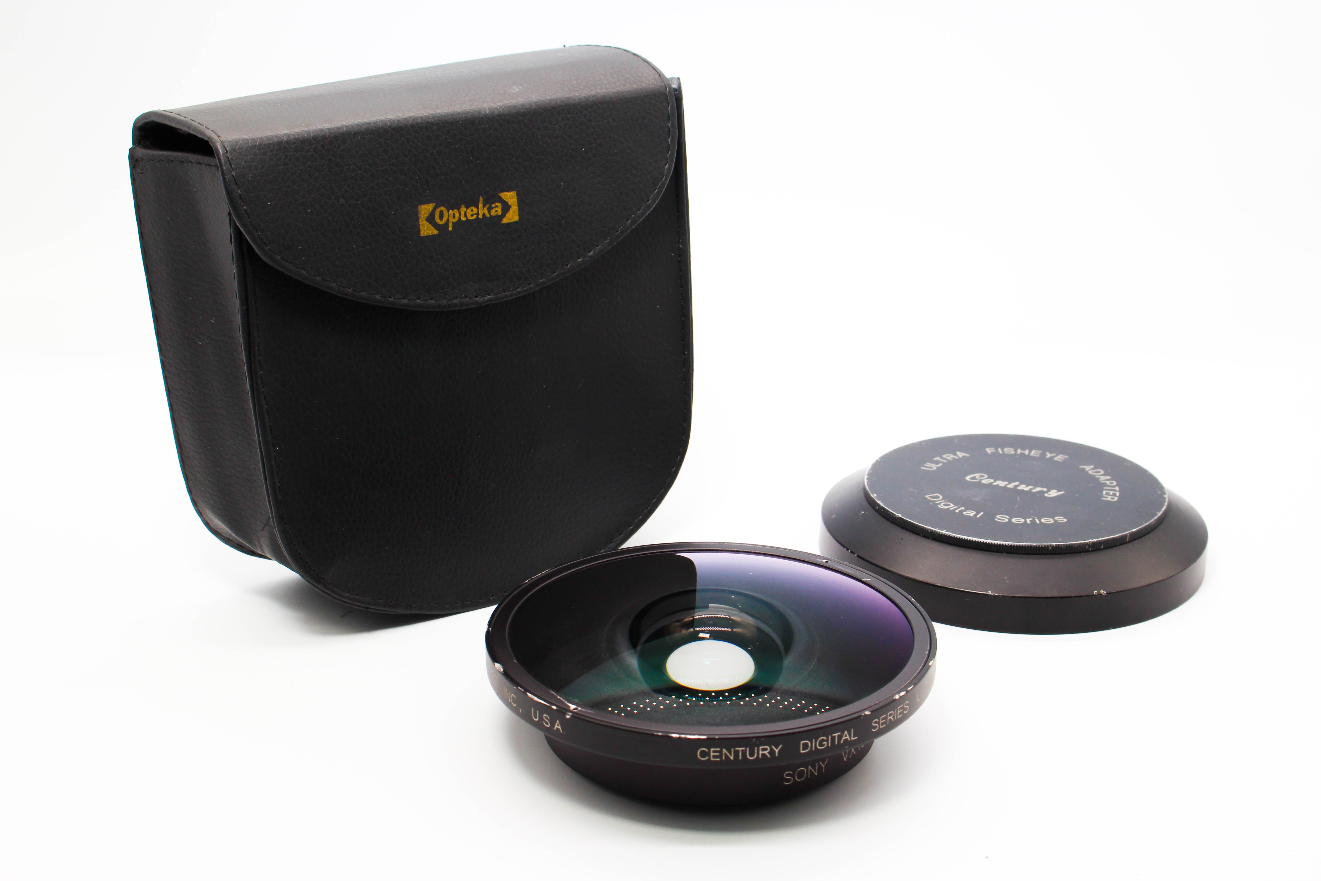 Century Optics MK1 0.3X VX1000 Bayo Mount Fisheye Lens For Camcorders - Very Rare