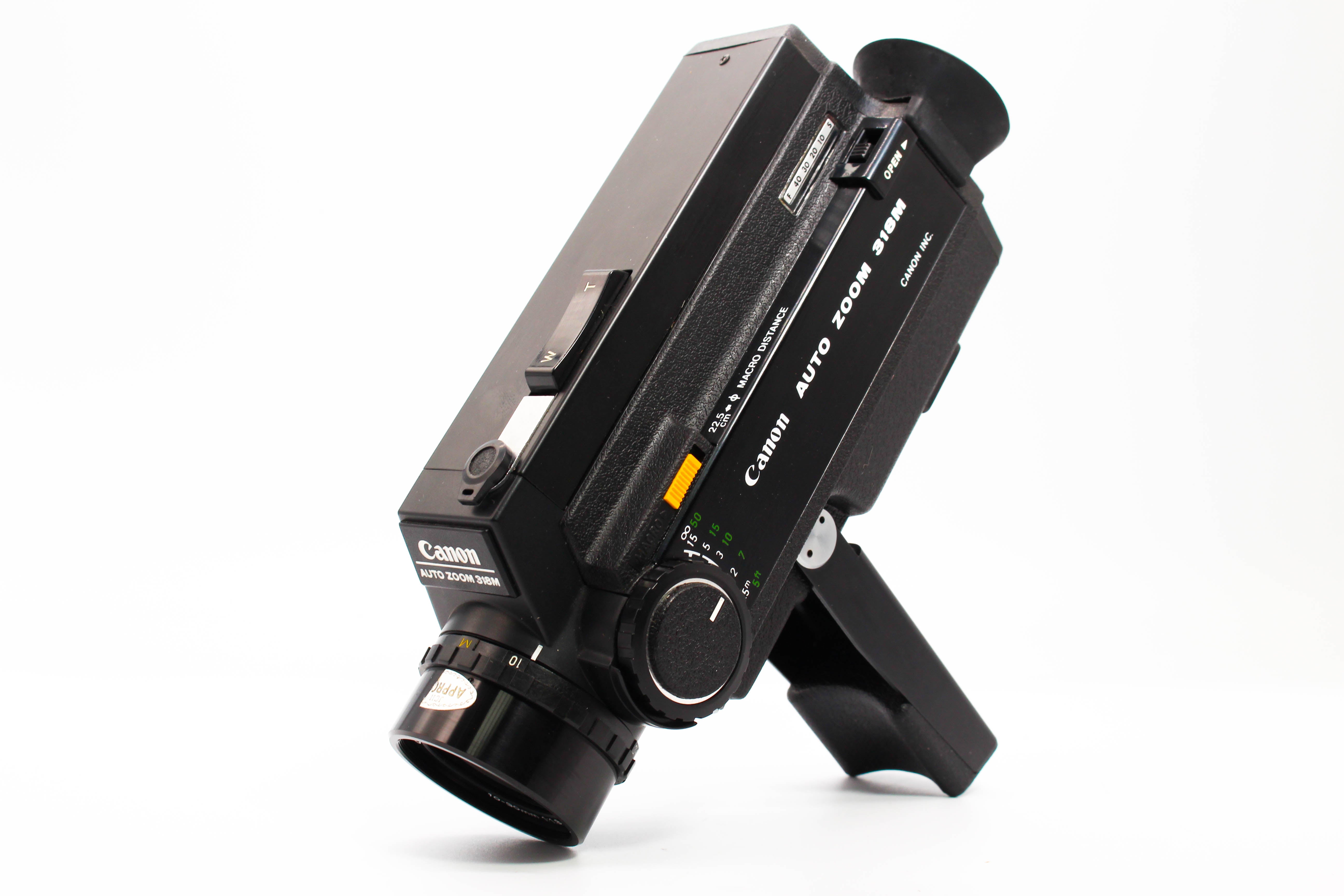 Canon Auto Zoom 318M Super 8 Cine Camera (Read) - Tested Partially Working