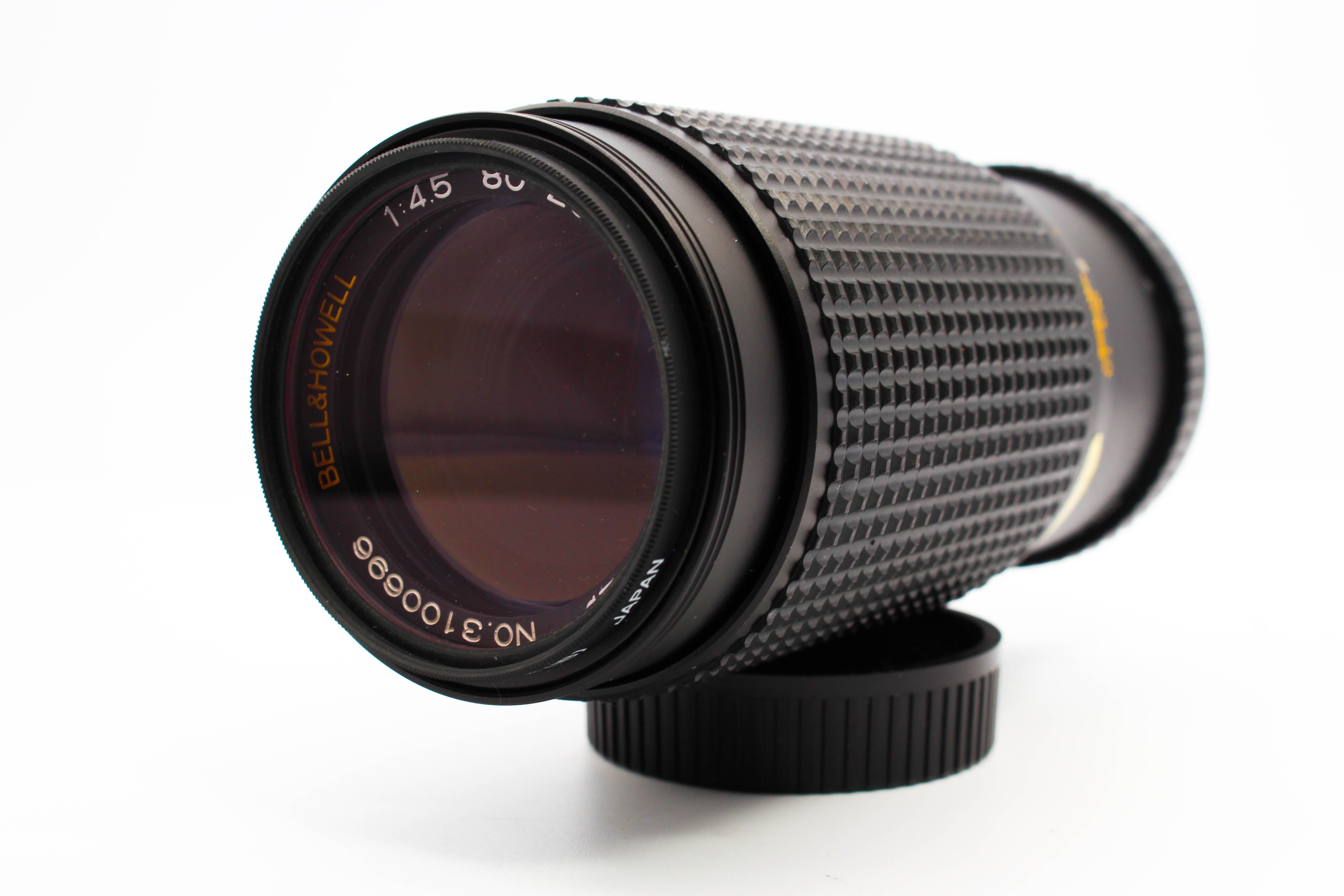 Bell & Howell 80-205mm f/4.5 M42 SLR Mount Macro Vintage Lens - Tested Excellent