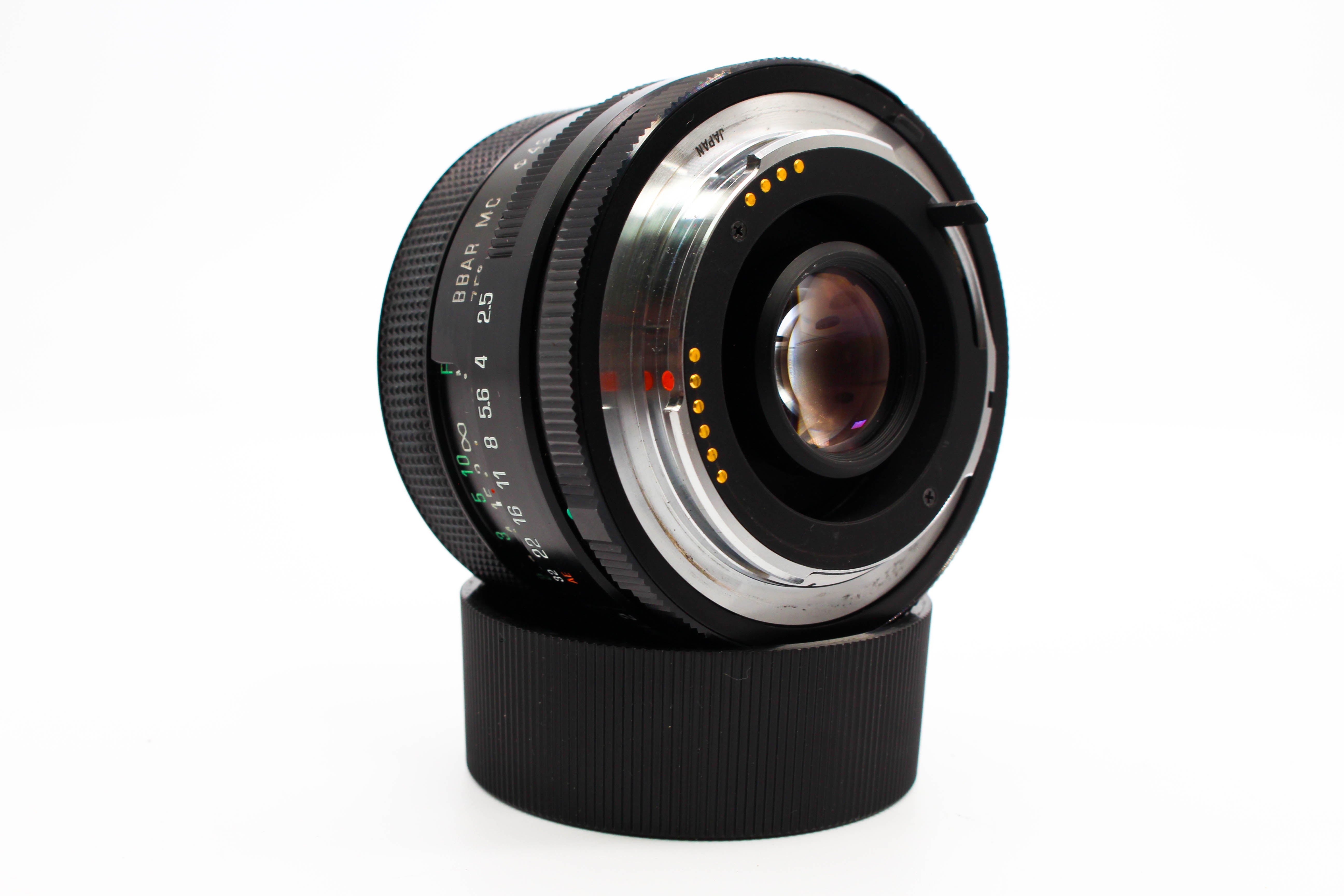 Tamron 28mm f/2.5 Adaptall-2 Lens M42 SLR Mount Wide Angle Manual Focus Prime - Tested Bundle Excellent