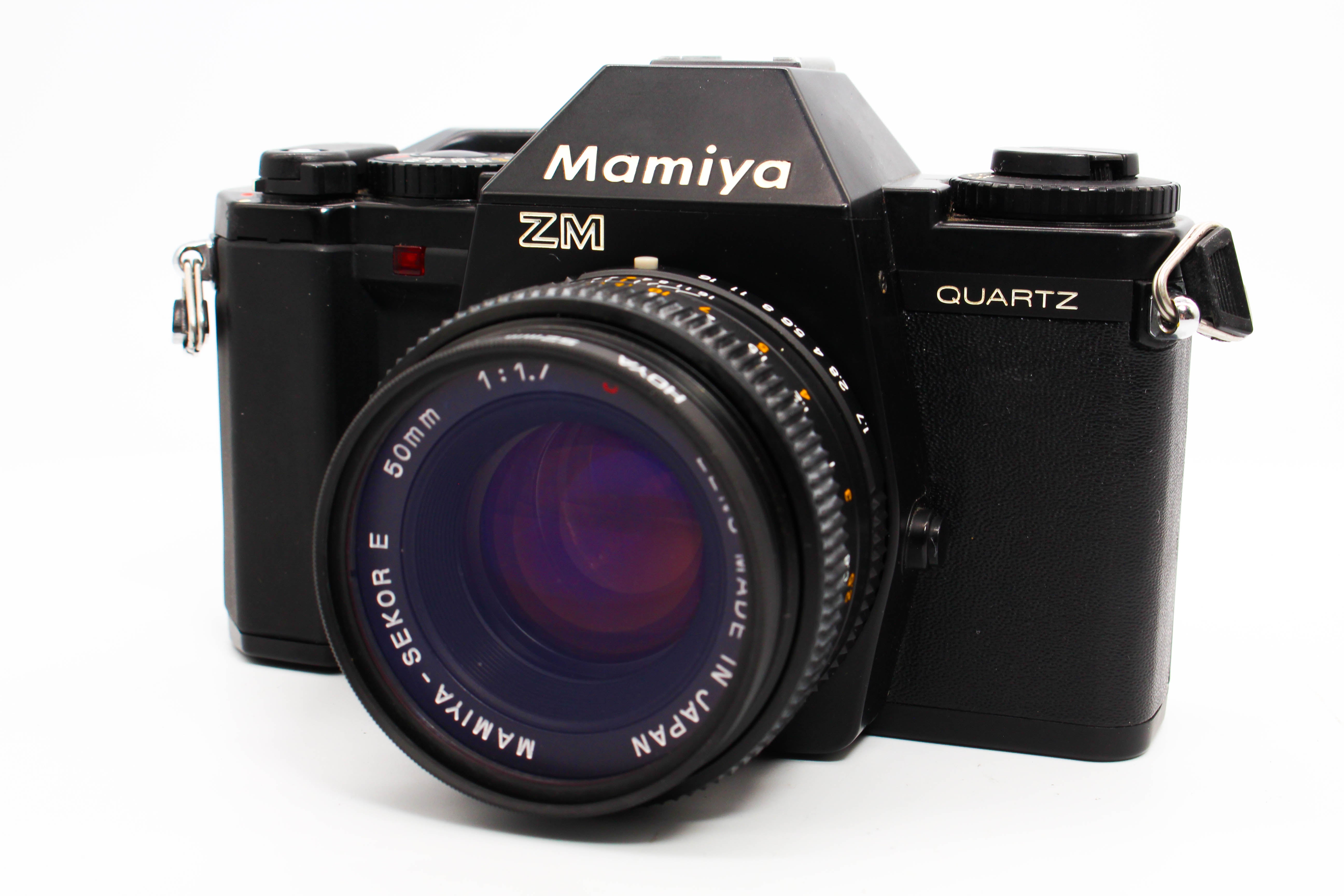 Mamiya ZM SLR 35mm Film Camera With 50mm f/1.7mm Lens - Tested Bundle Excellent