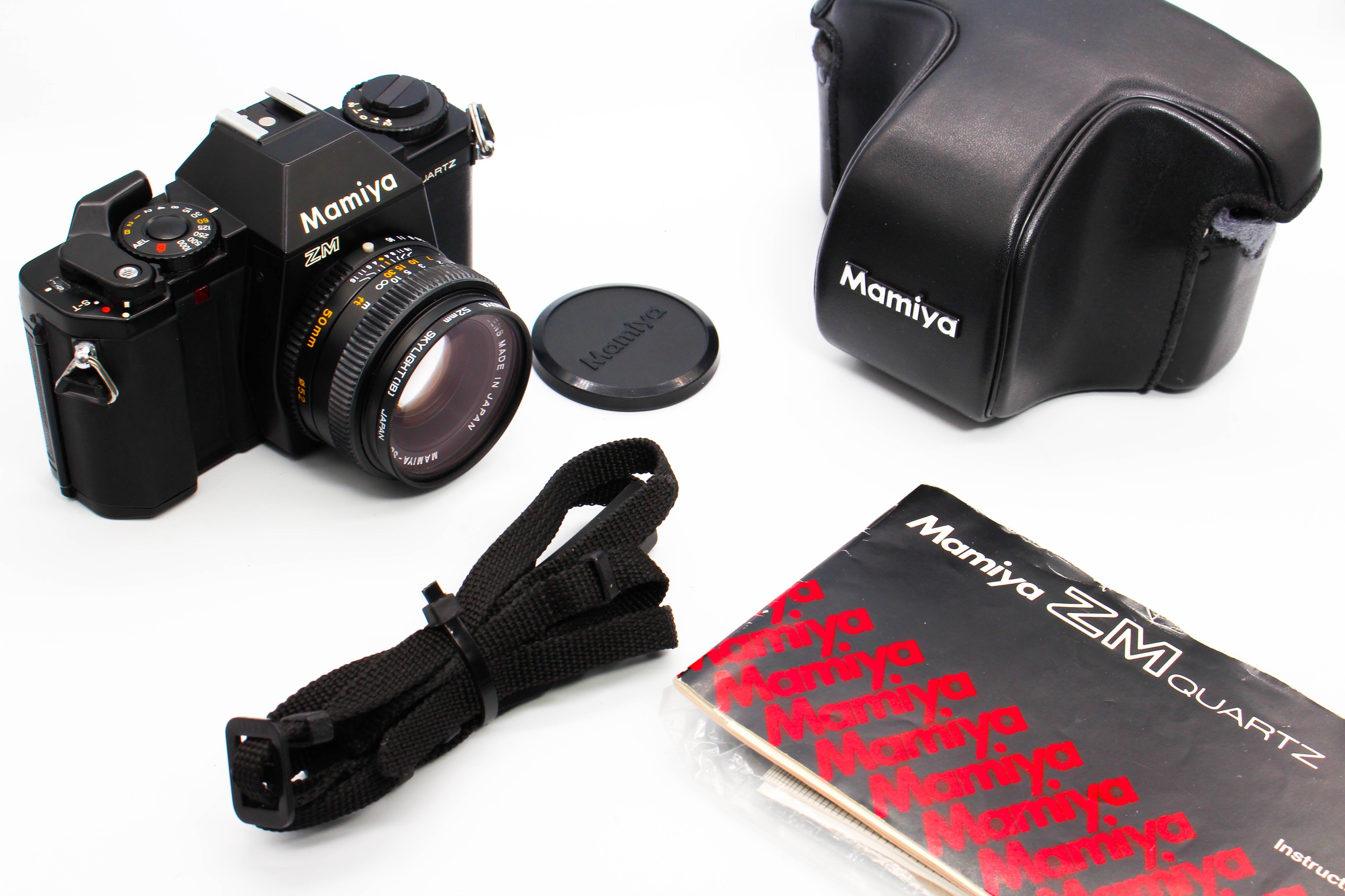 Mamiya ZM SLR 35mm Film Camera With 50mm f/1.7mm Lens - Tested Bundle Excellent