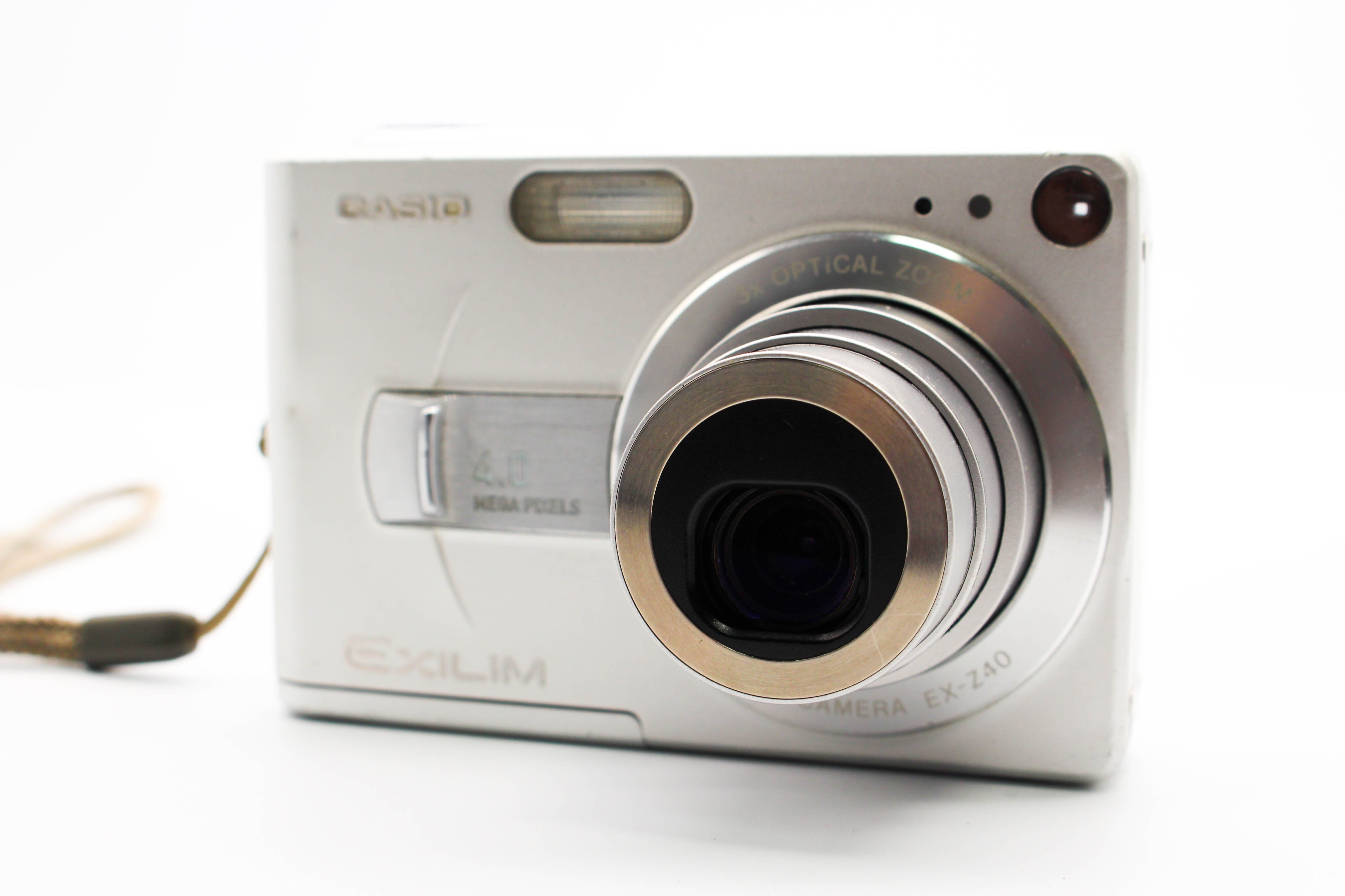 Casio EXILM EX-Z40 Digital Retro Photo Digital Camera Digicam - Tested Bundle Good