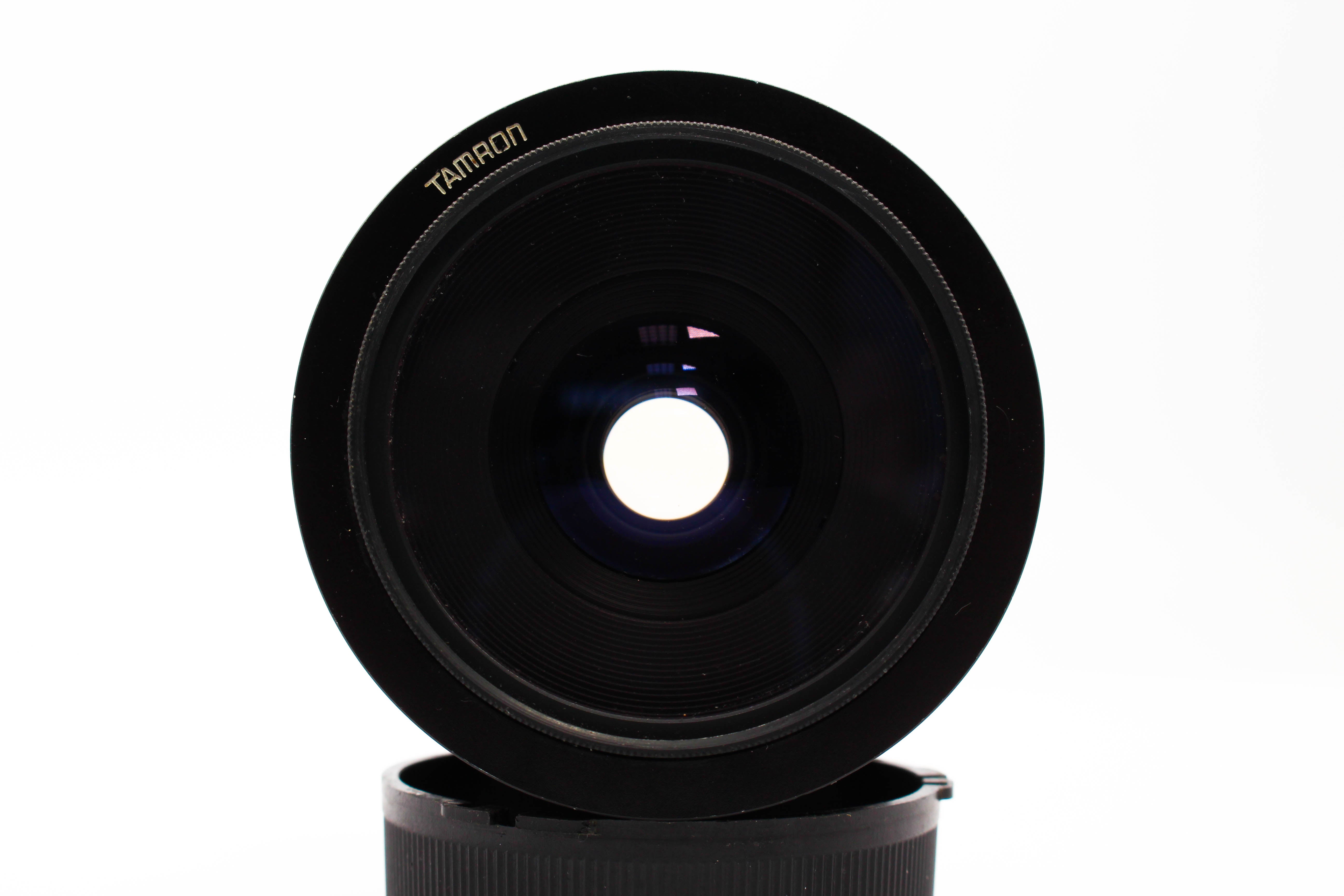 Tamron 28mm f/2.5 Adaptall-2 Lens Canon FD Mount SLR Wide Angle Manual Focus Prime - Tested Bundle Excellent