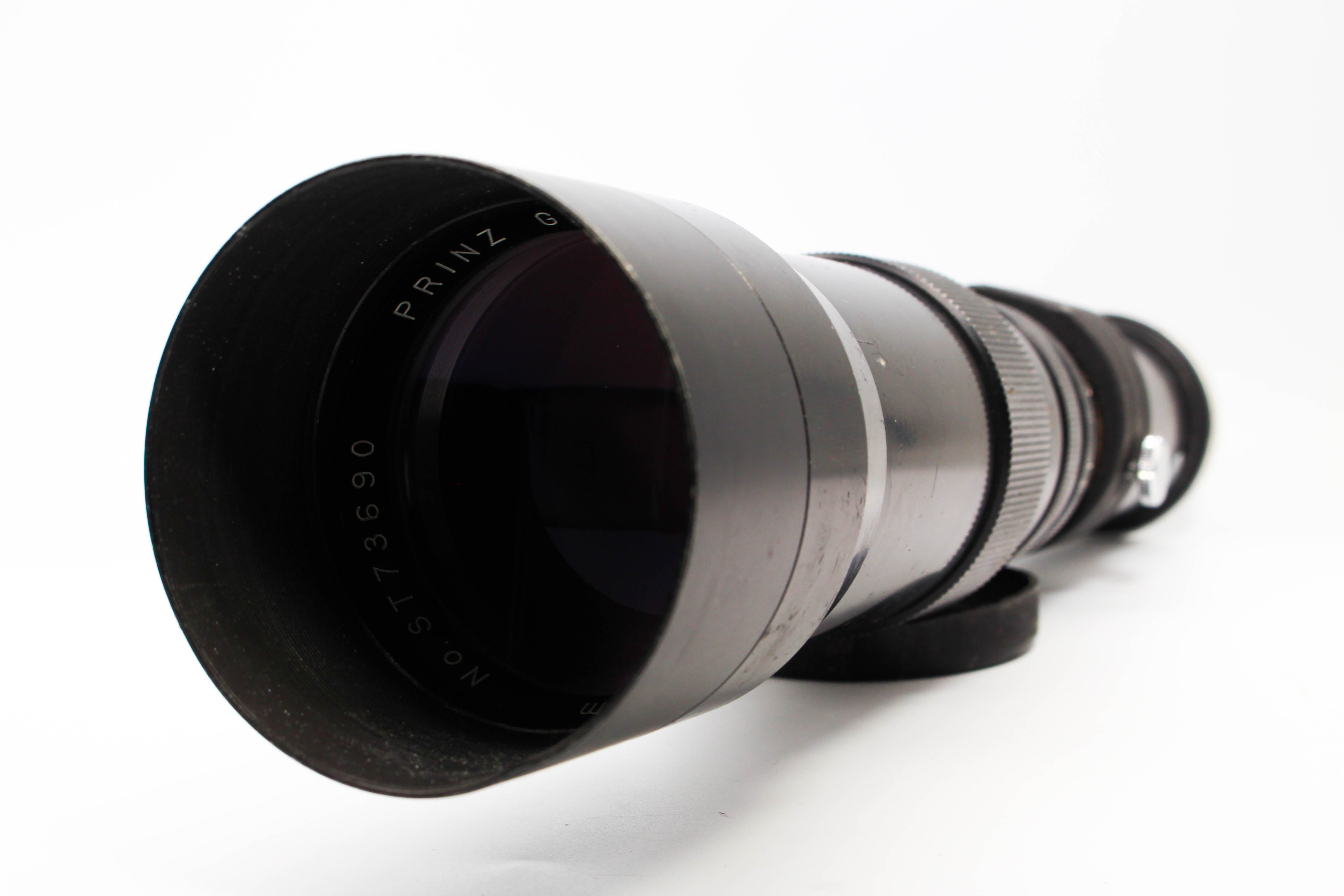 Prinz Galaxy 400mm f/6.3 FD / FL Canon Mount SLR Lens Rare - Tested Bundle Good