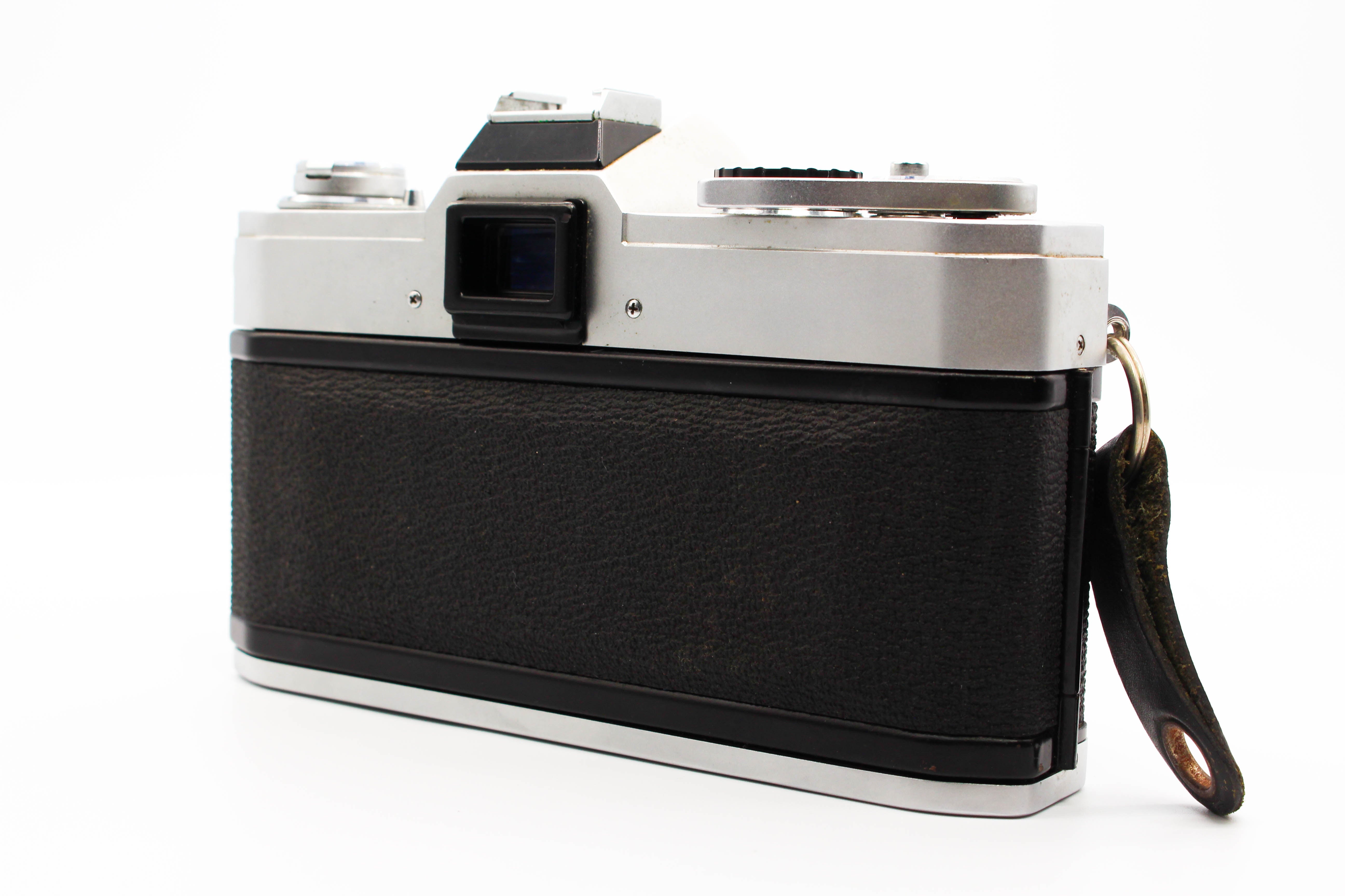Canon FT QL SLR 35mm Film Photo Camera with 58mm f/1.2 Lens - Tested Bundle Good